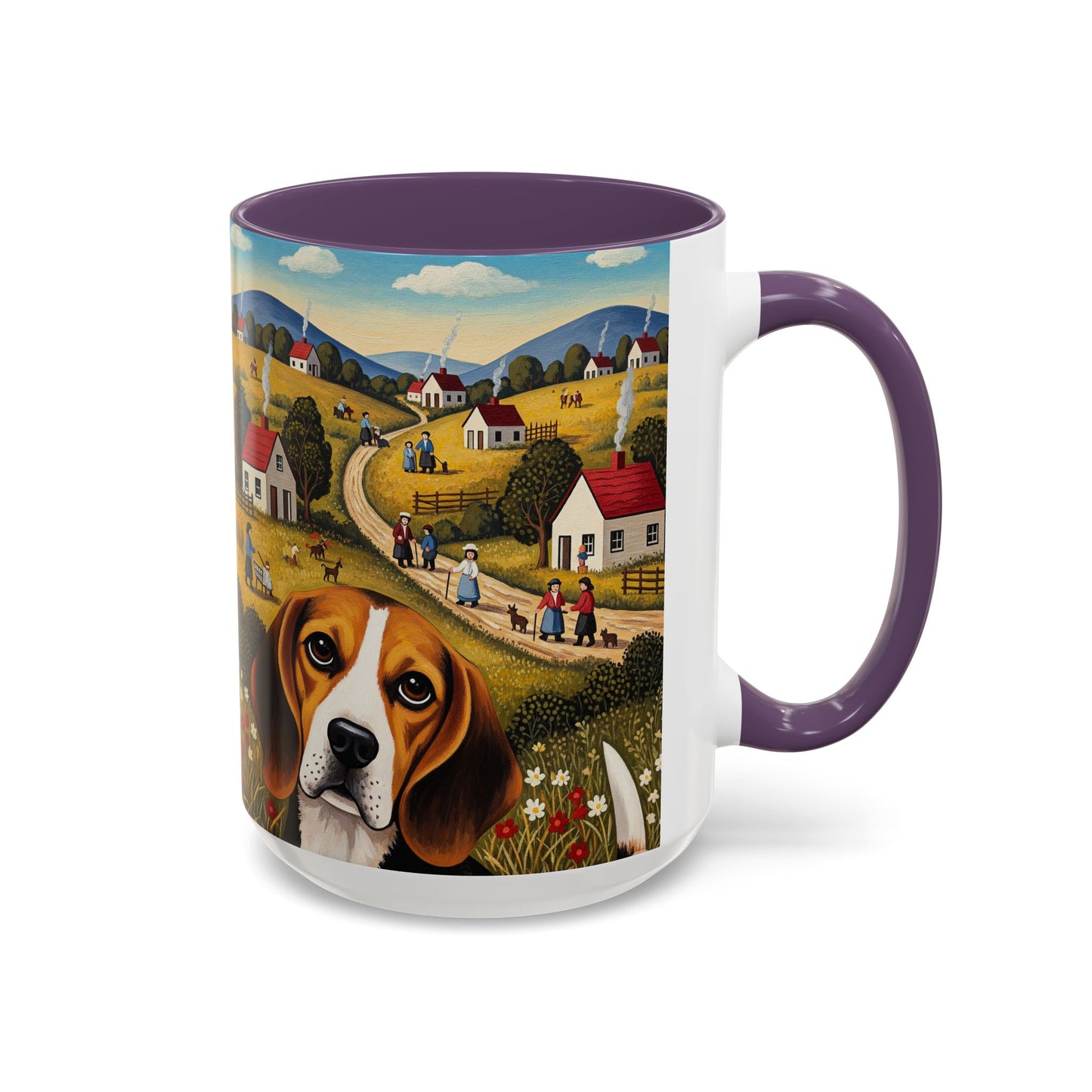 Beagle Accent Coffee Mug - Perfect Gift for Dog Lovers