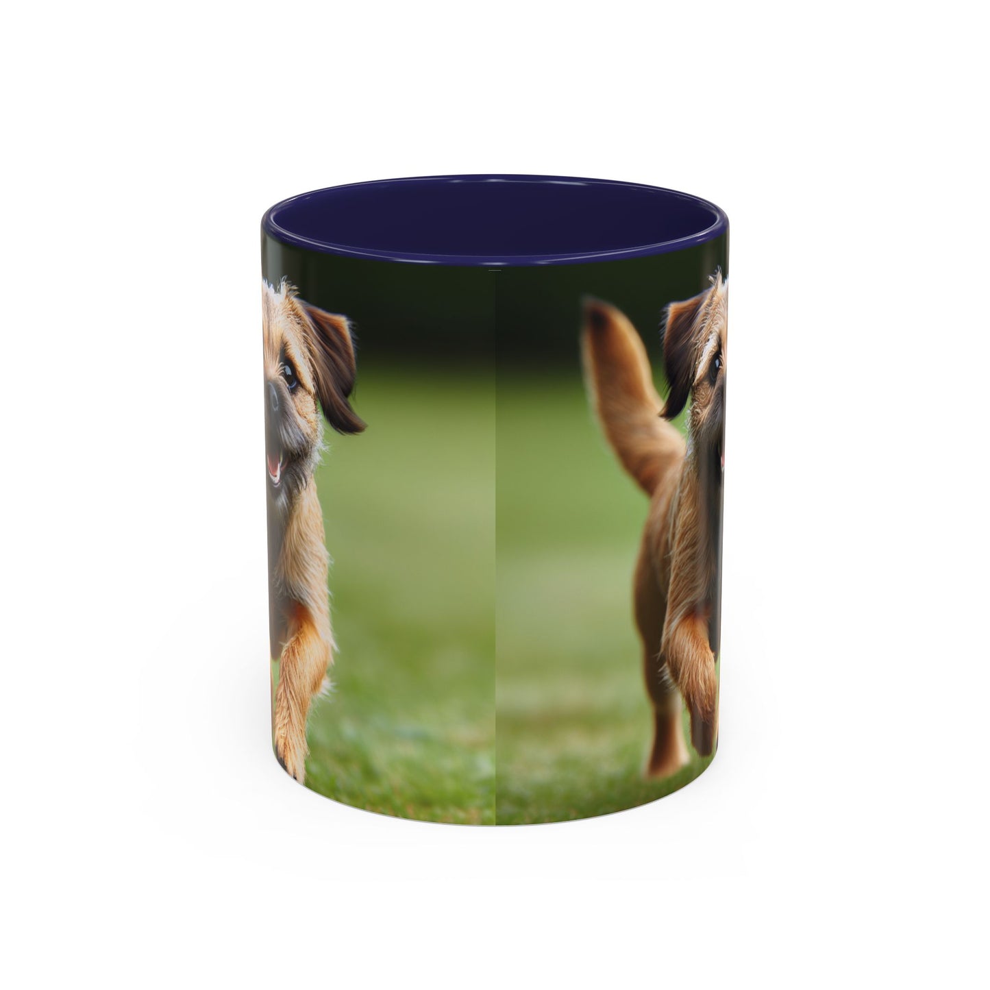 Border Terrier Accent Coffee Mug - Perfect Gift for Dog Lovers