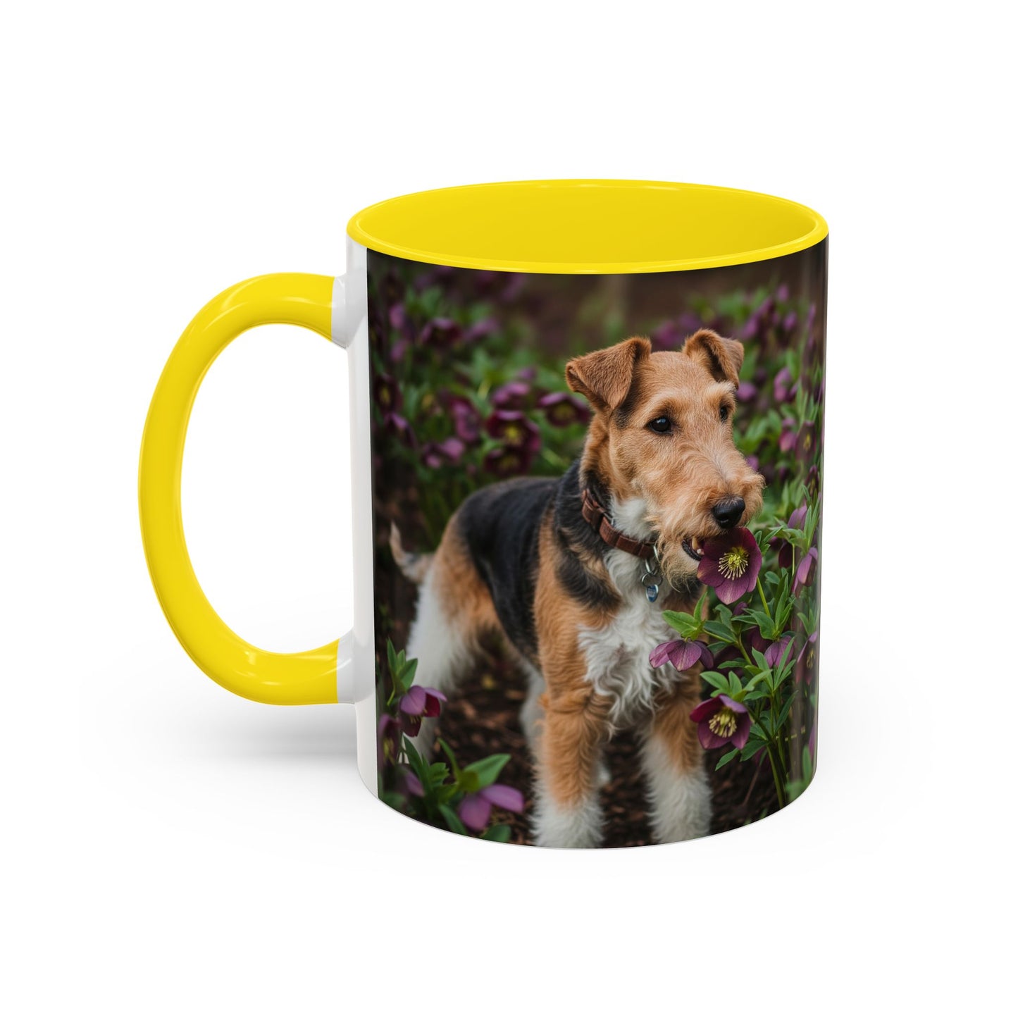 Wire Fox Terrier Accent Coffee Mug - Perfect Gift for Dog Lovers