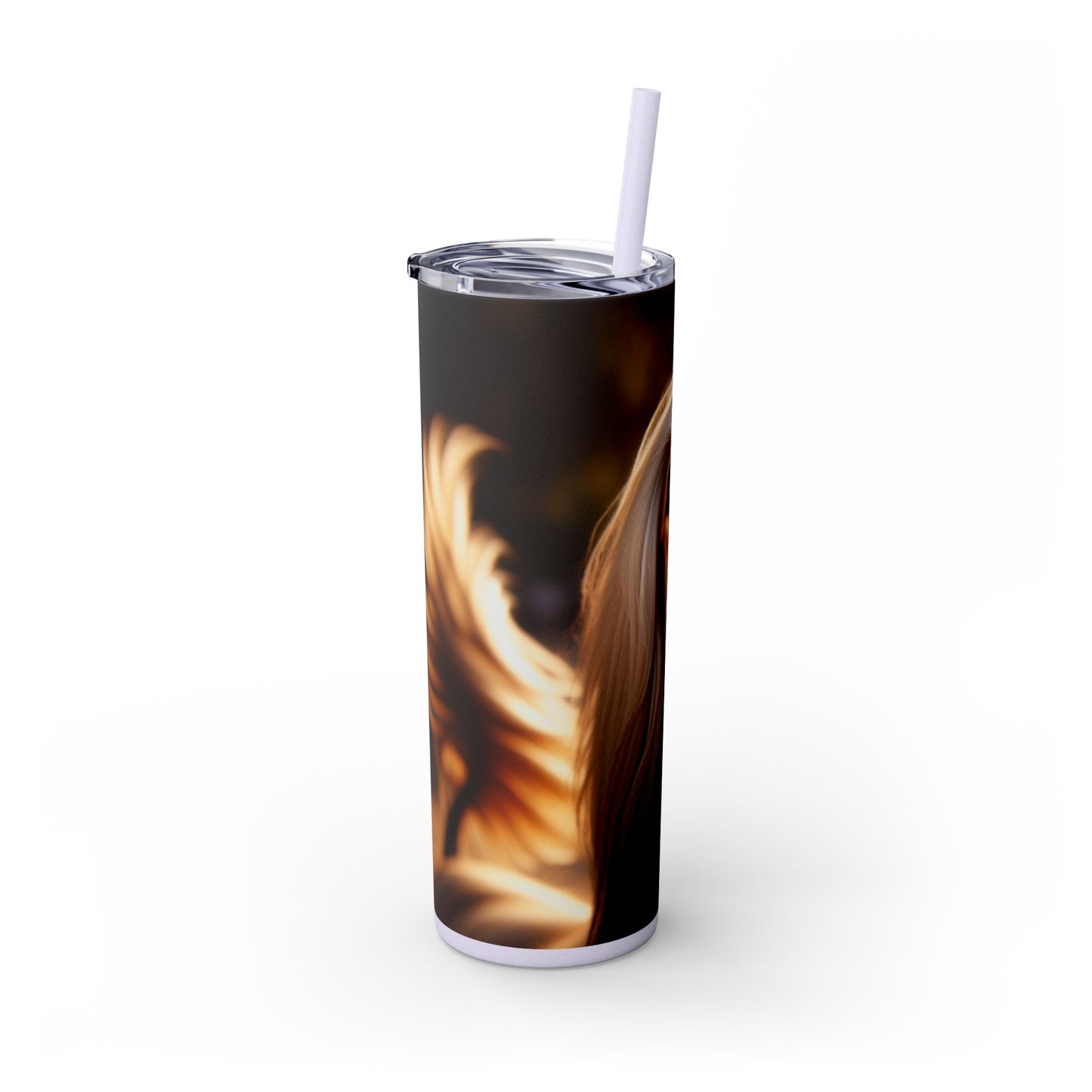 Afghan Hound Tumbler with Straw, 20oz