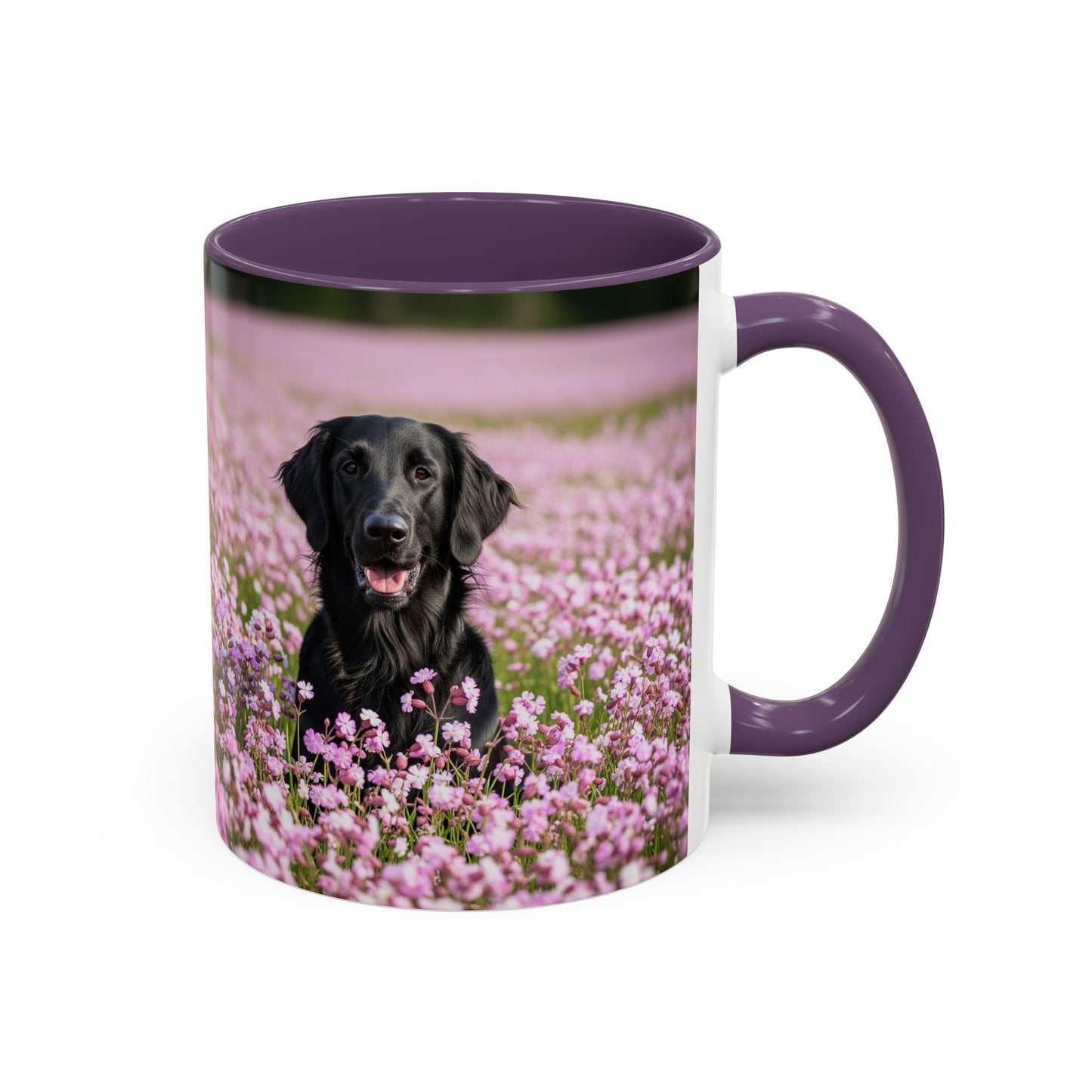 Flat Coated Retriever Accent Coffee Mug - Perfect Gift for Dog Lovers