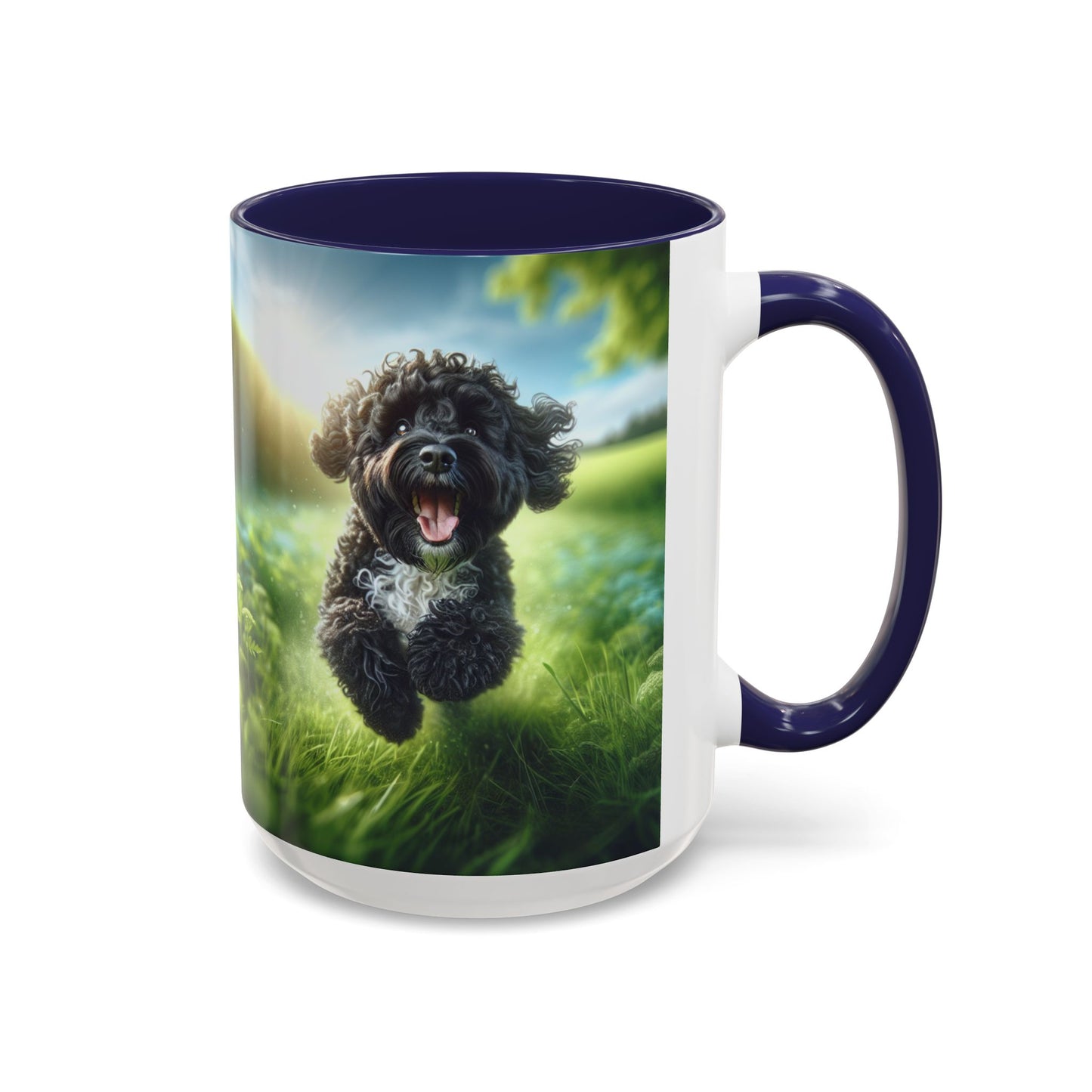 Portuguese Water Dog Accent Coffee Mug - Perfect Gift for Dog Lovers