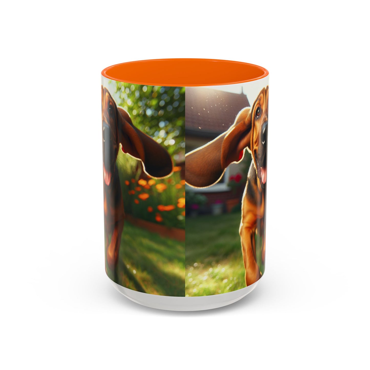 Bloodhound Accent Coffee Mug - Perfect Gift for Dog Lovers