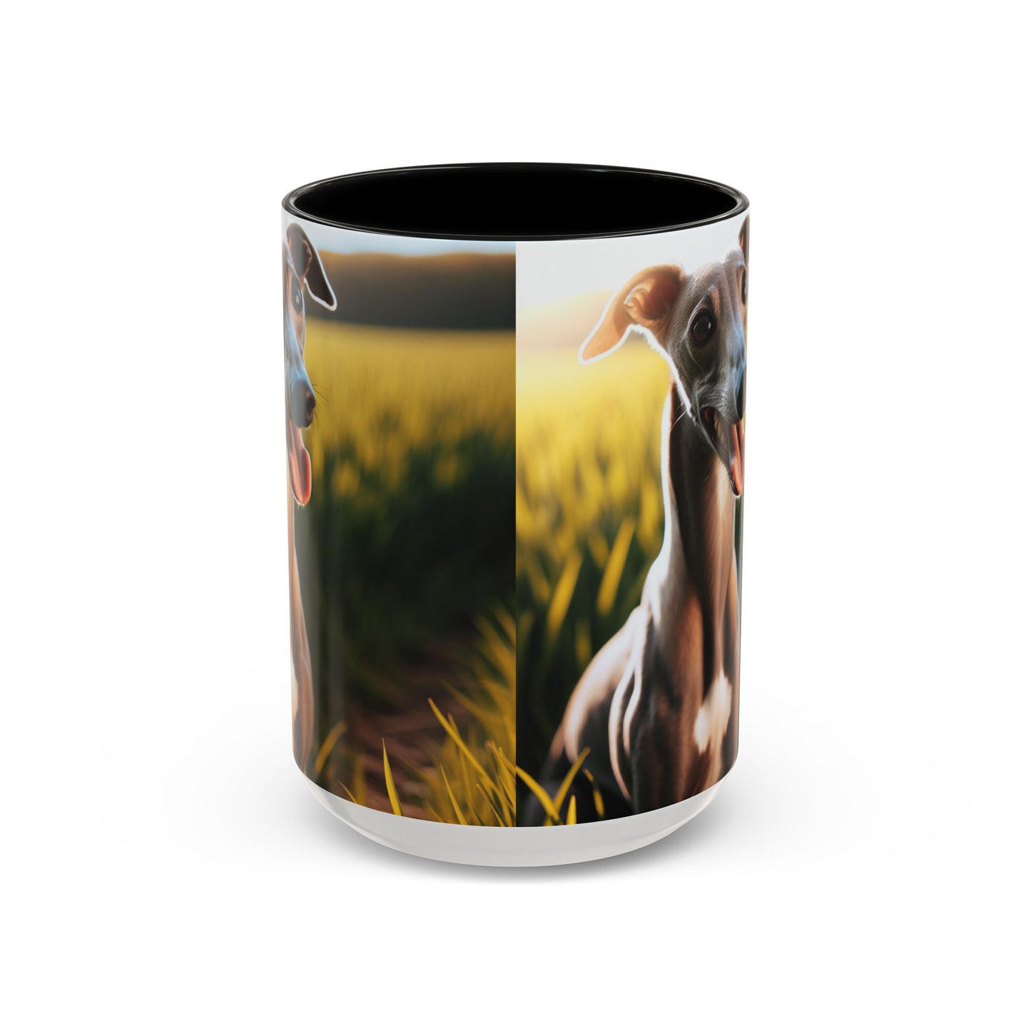 Greyhound Accent Coffee Mug - Perfect Gift for Dog Lovers