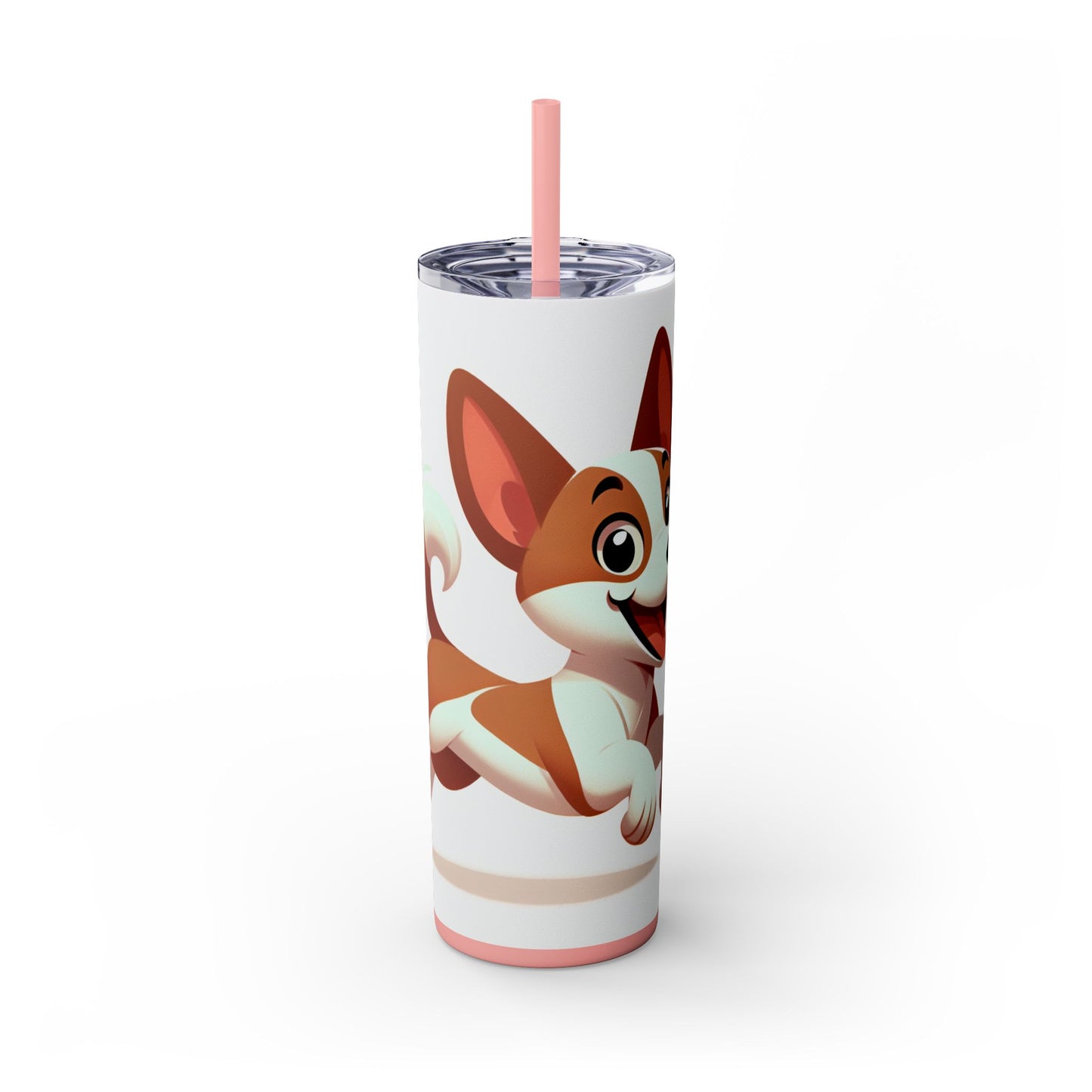 Basenji Tumbler with Straw, 20oz