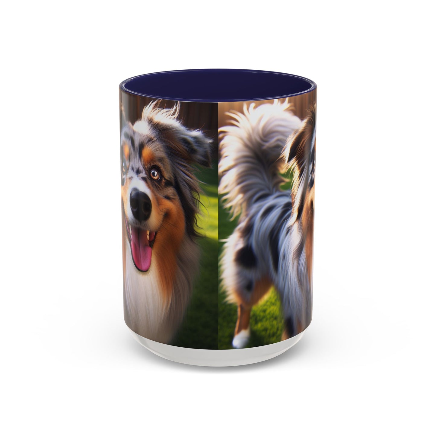 Australian Shepherd Accent Coffee Mug - Perfect Gift for Dog Lovers