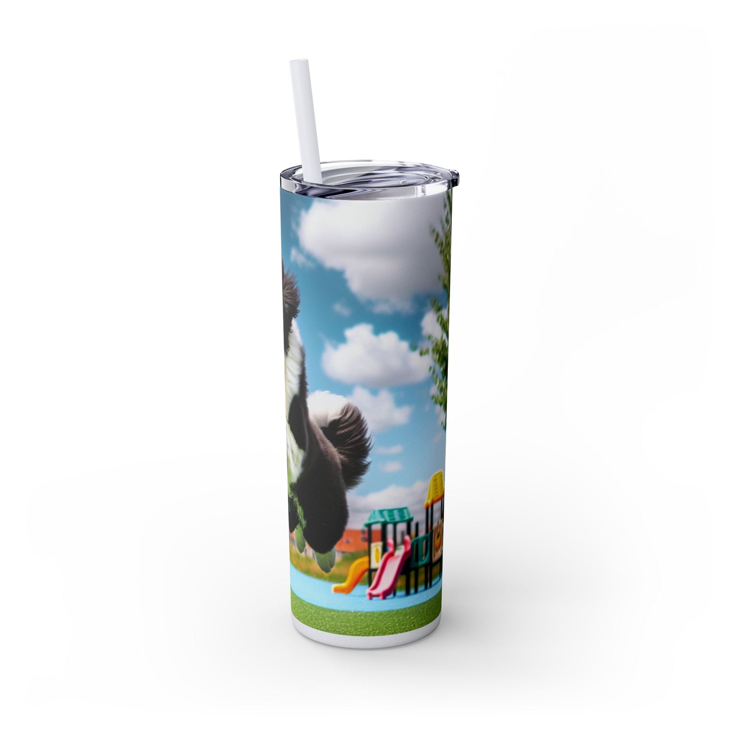 Landseer Tumbler with Straw, 20oz