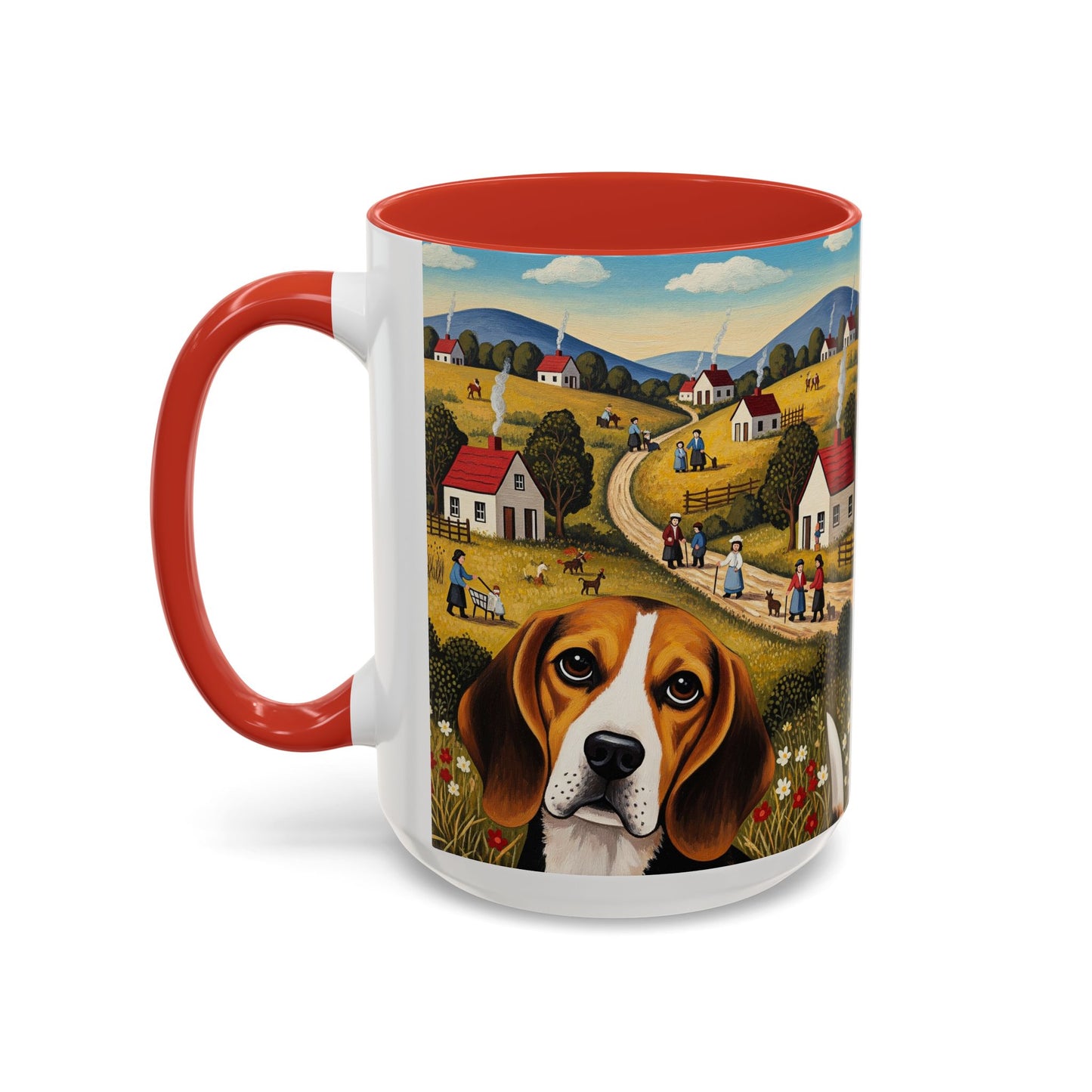 Beagle Accent Coffee Mug - Perfect Gift for Dog Lovers