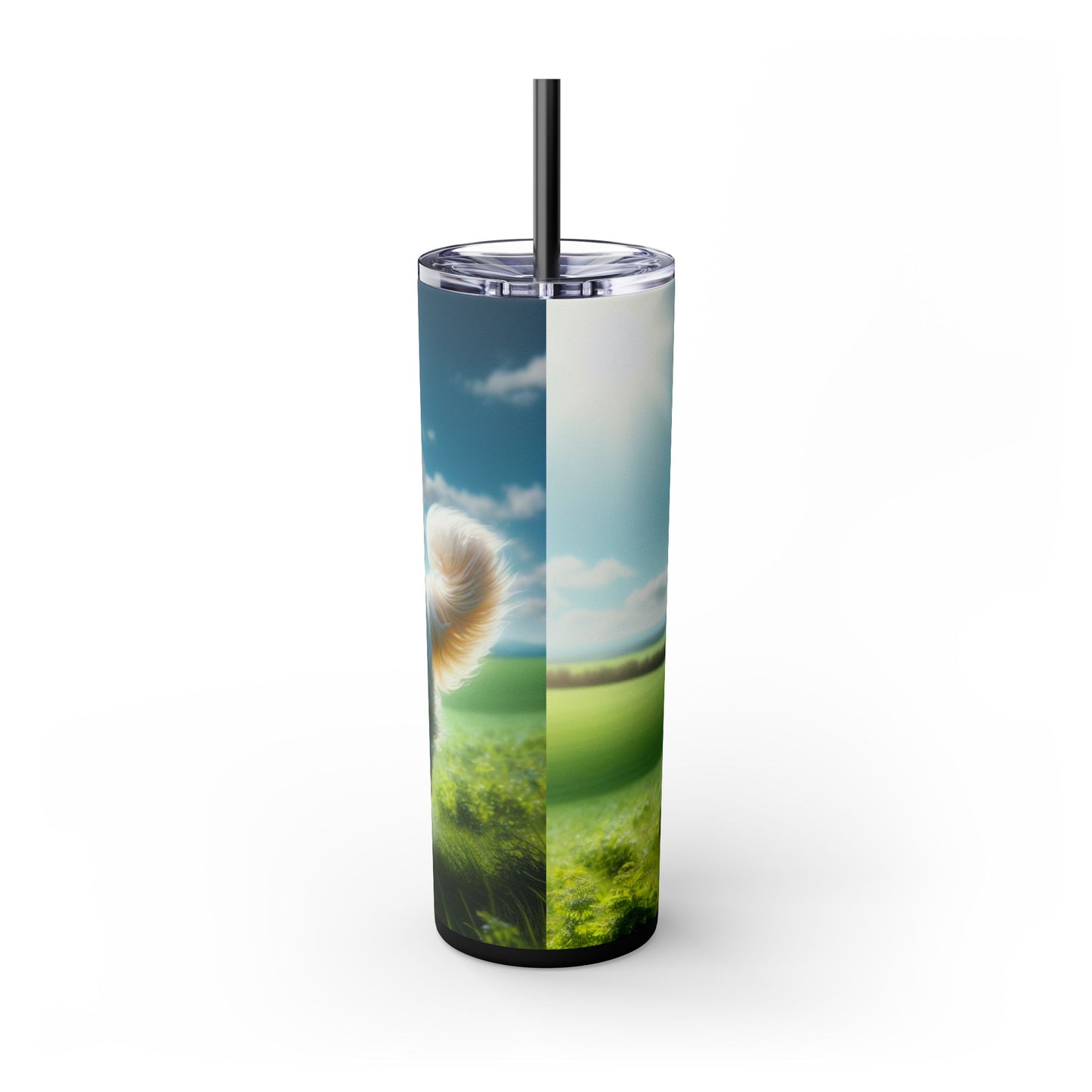 Kuvasz Tumbler with Straw, 20oz