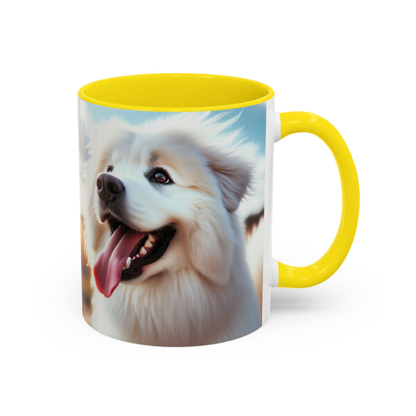 Pyrenean Mountain Dog Accent Coffee Mug - Perfect Gift for Dog Lovers