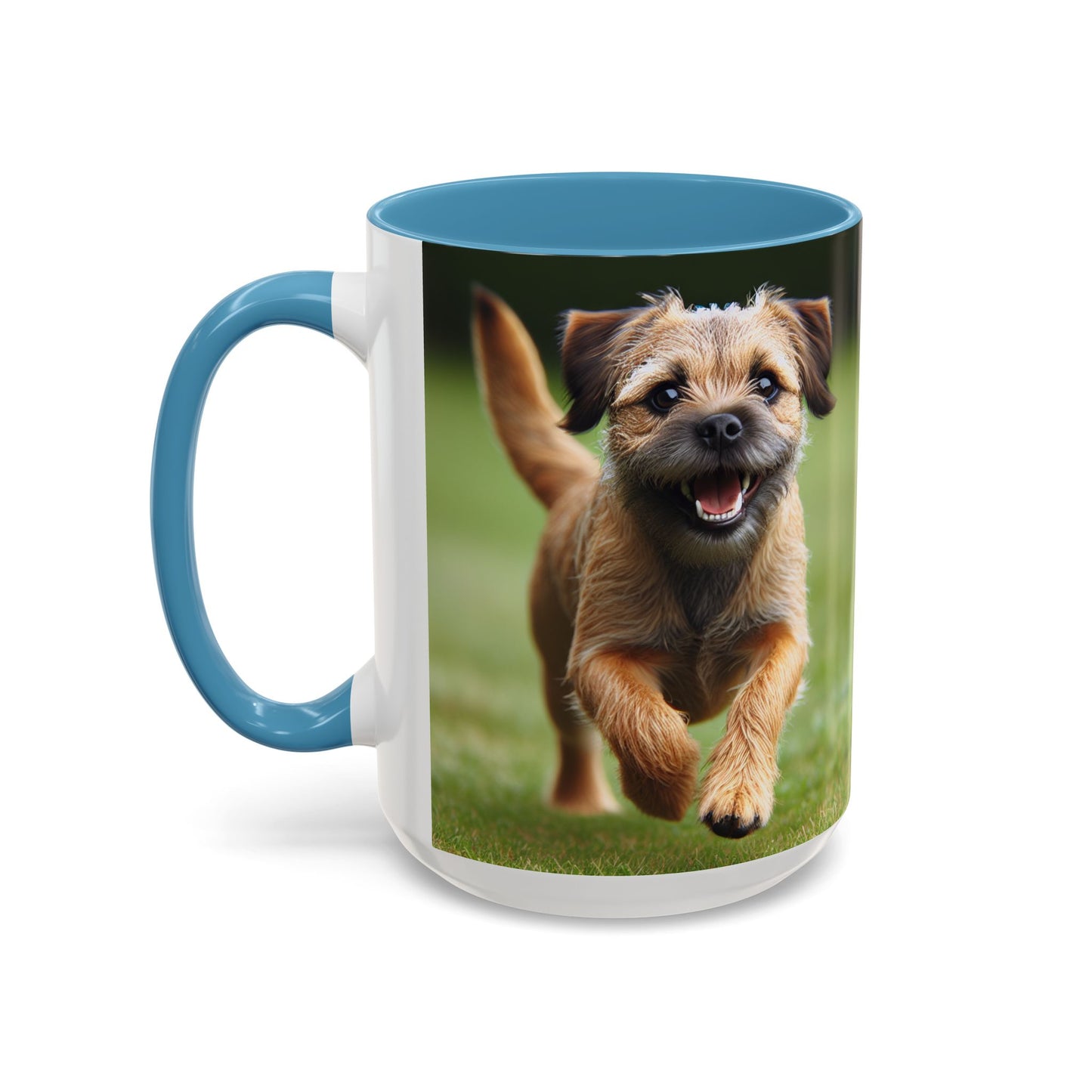 Border Terrier Accent Coffee Mug - Perfect Gift for Dog Lovers