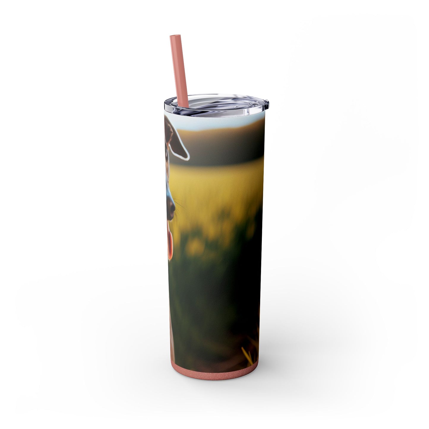 Greyhound Tumbler with Straw, 20oz