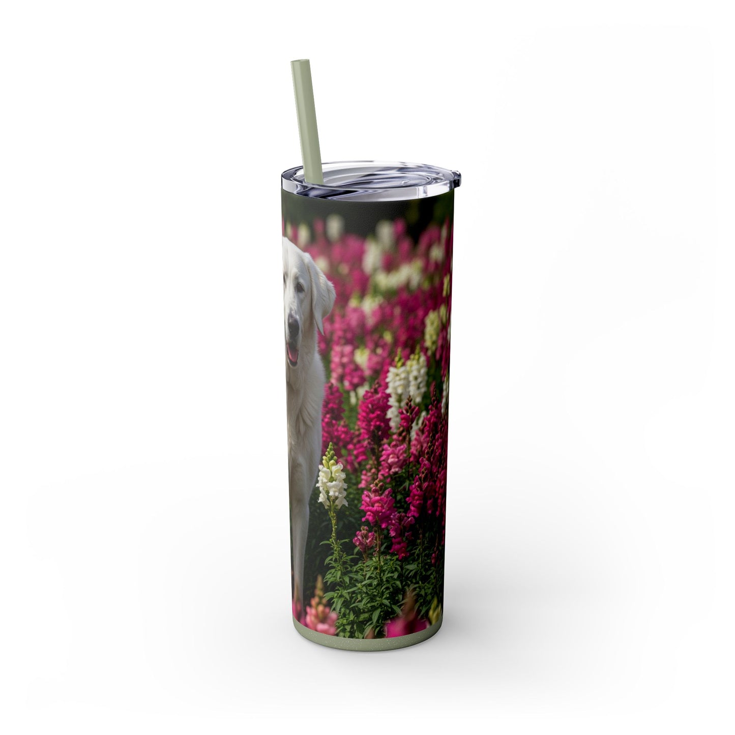 Estrela Mountain Dog Tumbler with Straw, 20oz