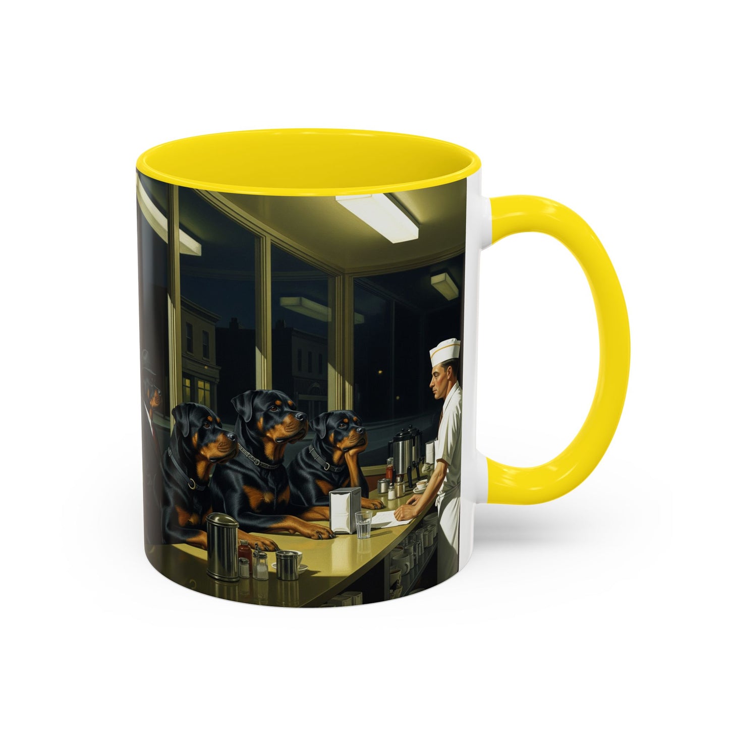 Rottweiler Accent Coffee Mug - Perfect Gift for Dog Lovers