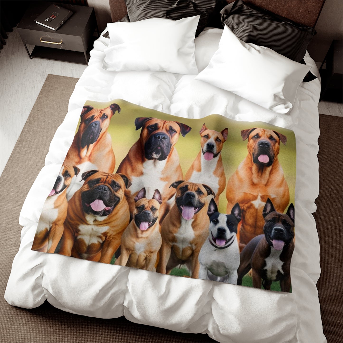 Big Dogs Sweatshirt Blanket