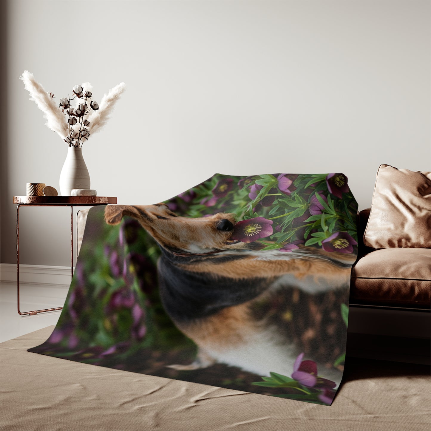 Wire Fox Terrier Sweatshirt Blanket