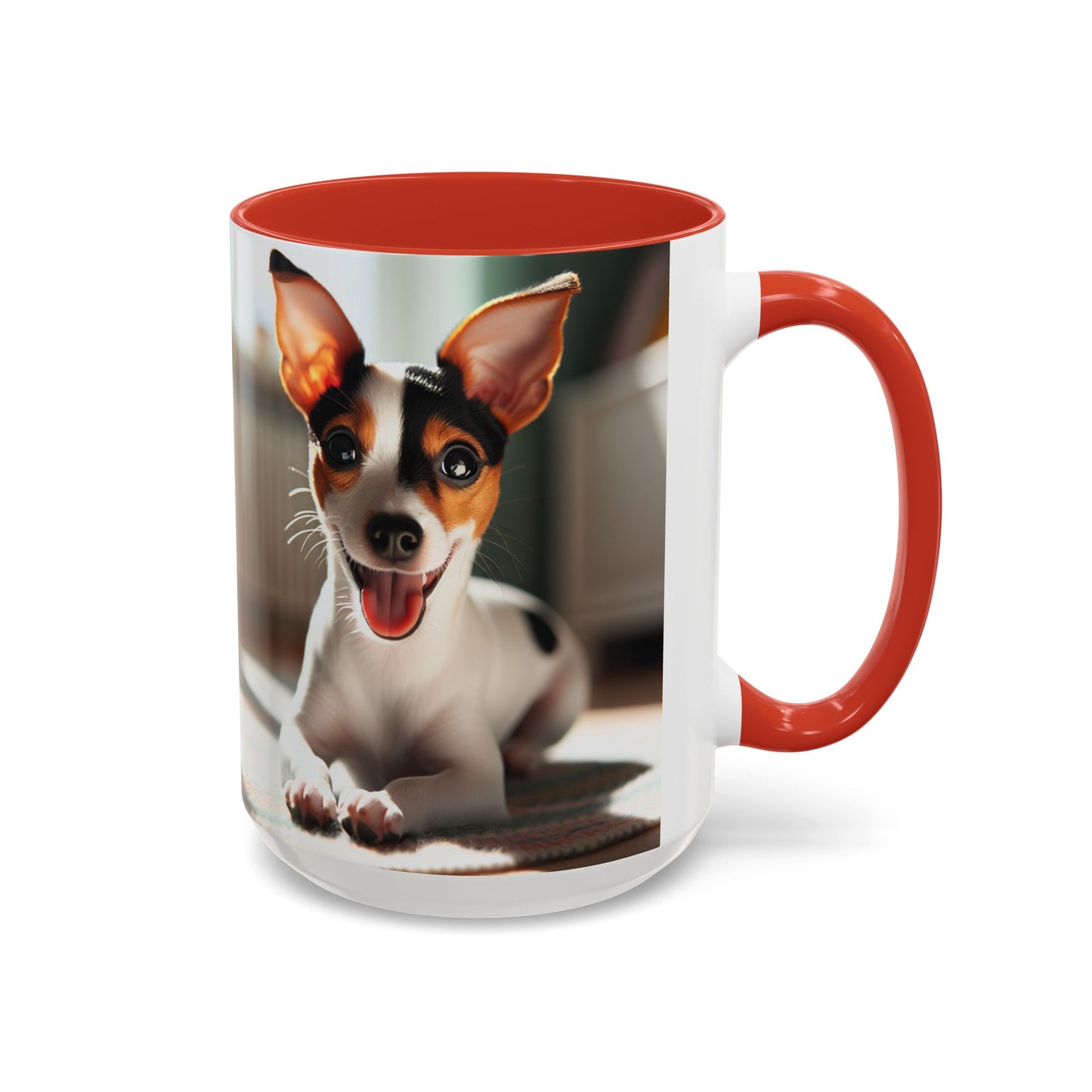 Toy Fox Terrier Accent Coffee Mug - Perfect Gift for Dog Lovers
