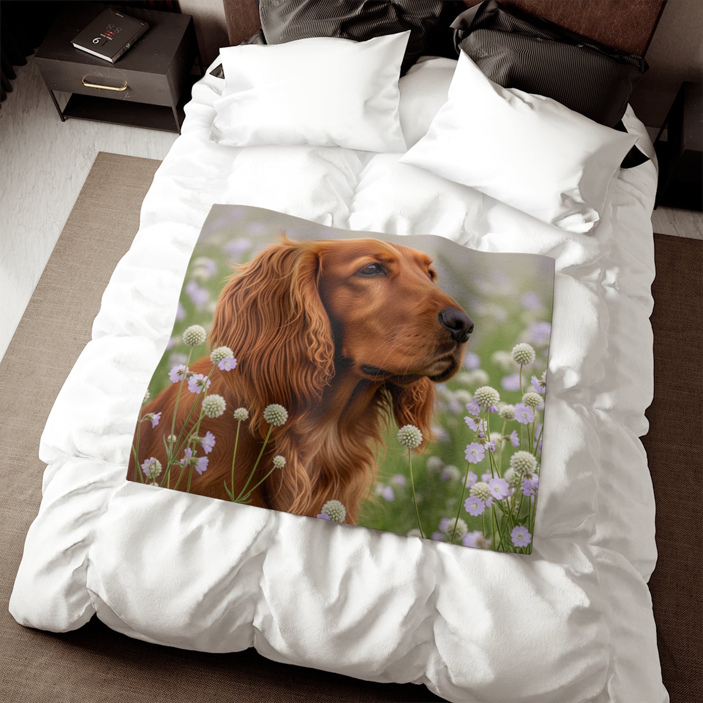 Sussex Spaniel Sweatshirt Blanket