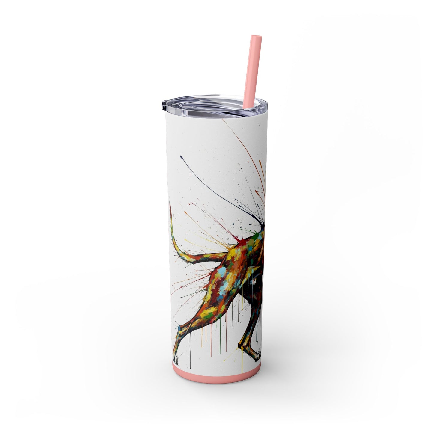 Azawakh Tumbler with Straw, 20oz