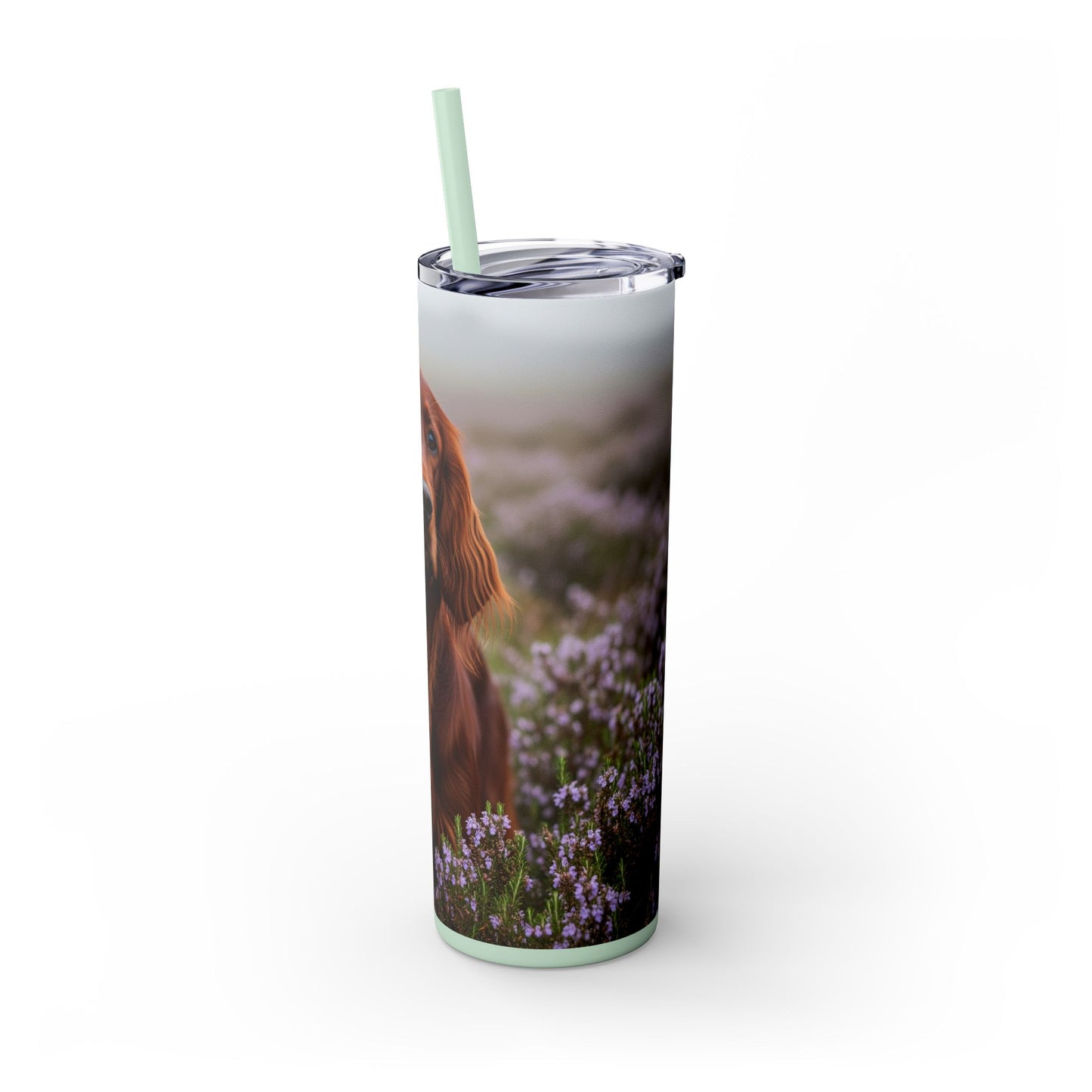 Irish Setter Tumbler with Straw, 20oz