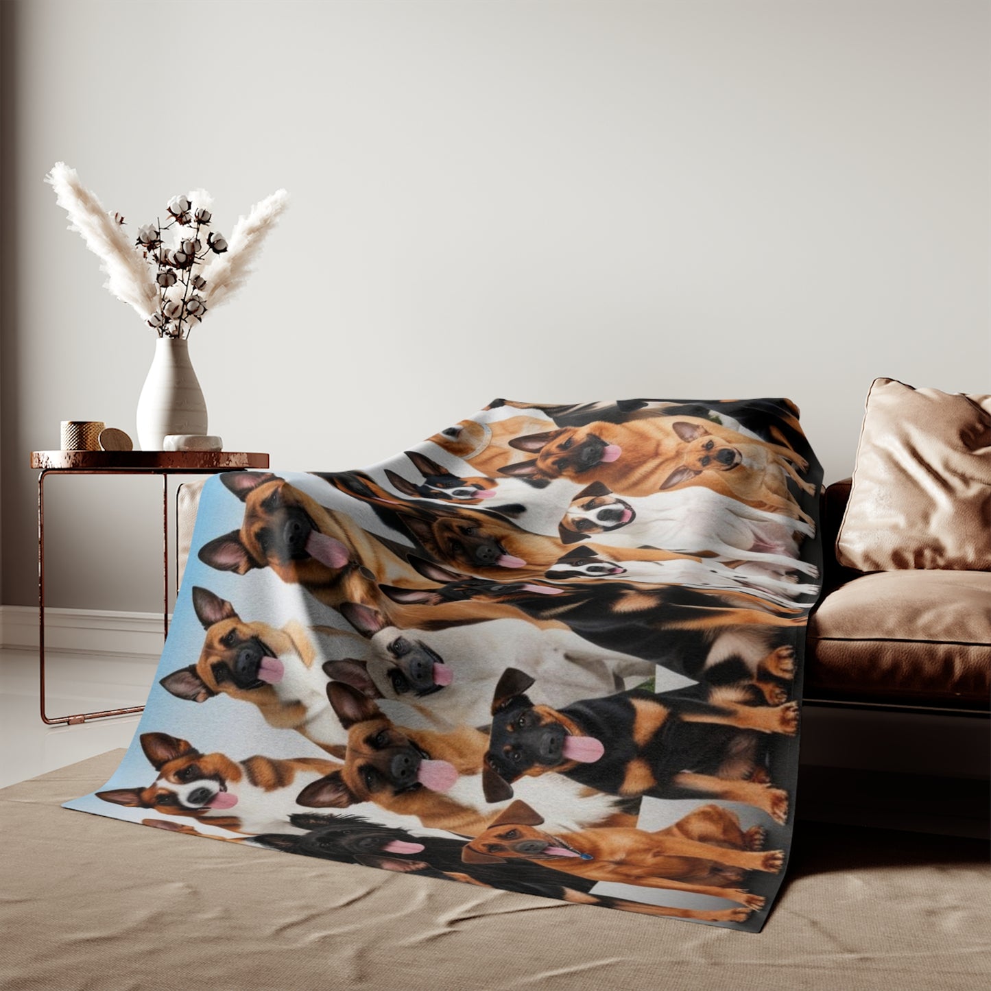 German Dogs Sweatshirt Blanket