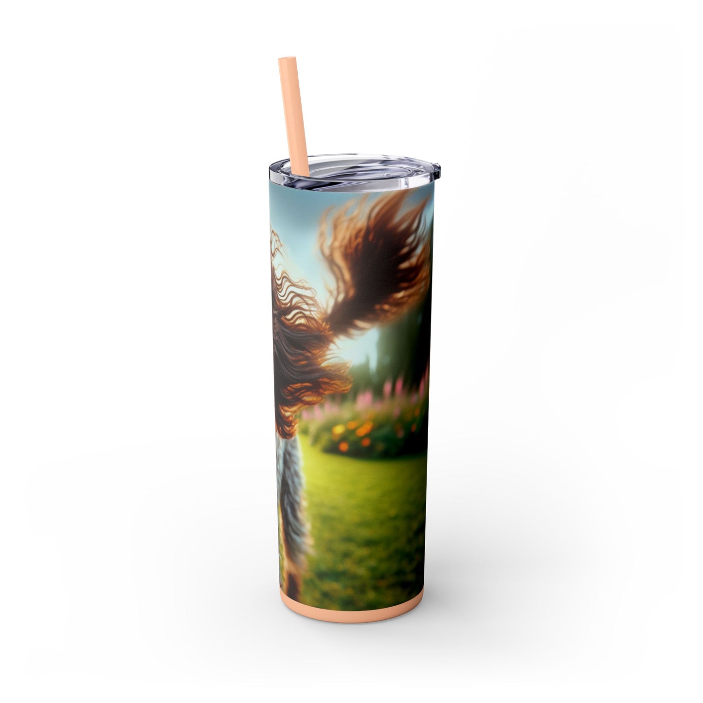Pudelpointer Tumbler with Straw, 20oz