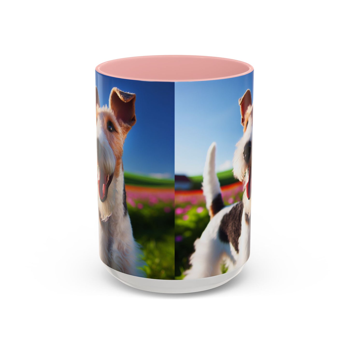 Wire Fox Terrier Accent Coffee Mug - Perfect Gift for Dog Lovers