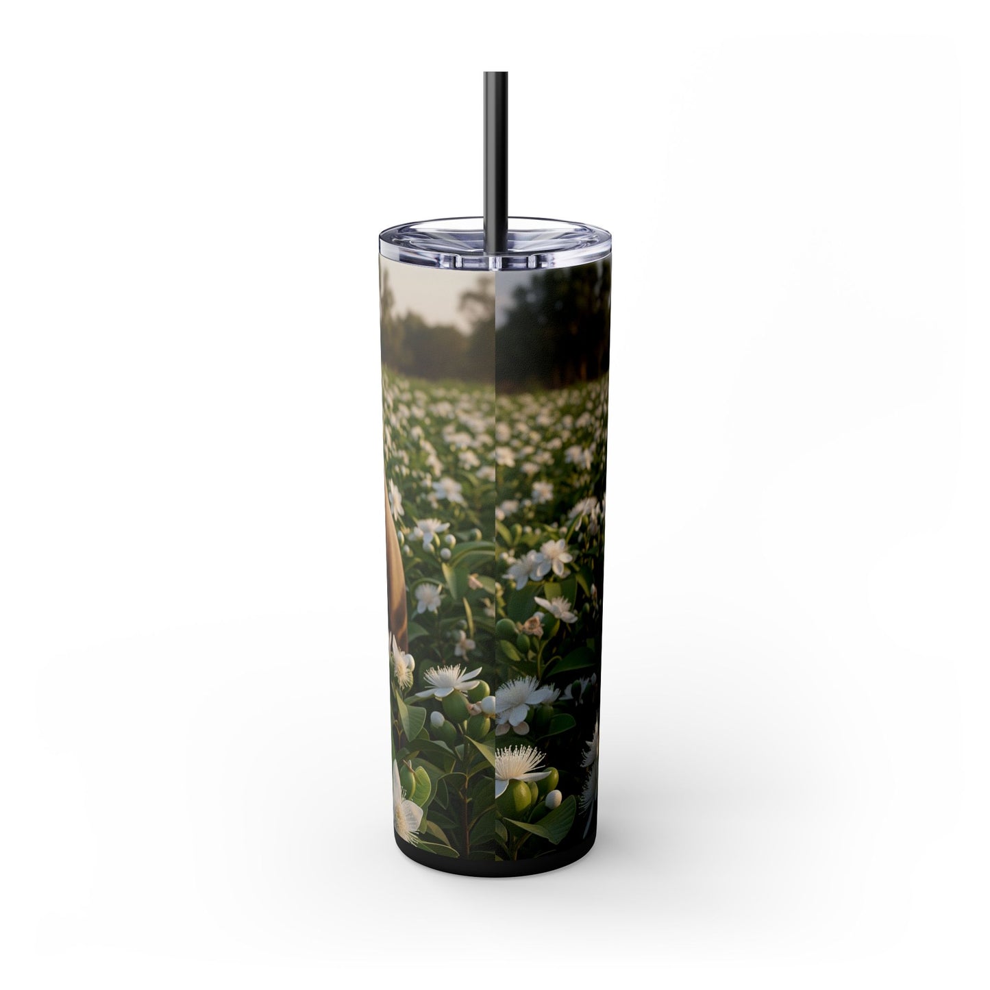 Bully Kutta Skinny Tumbler with Straw, 20oz