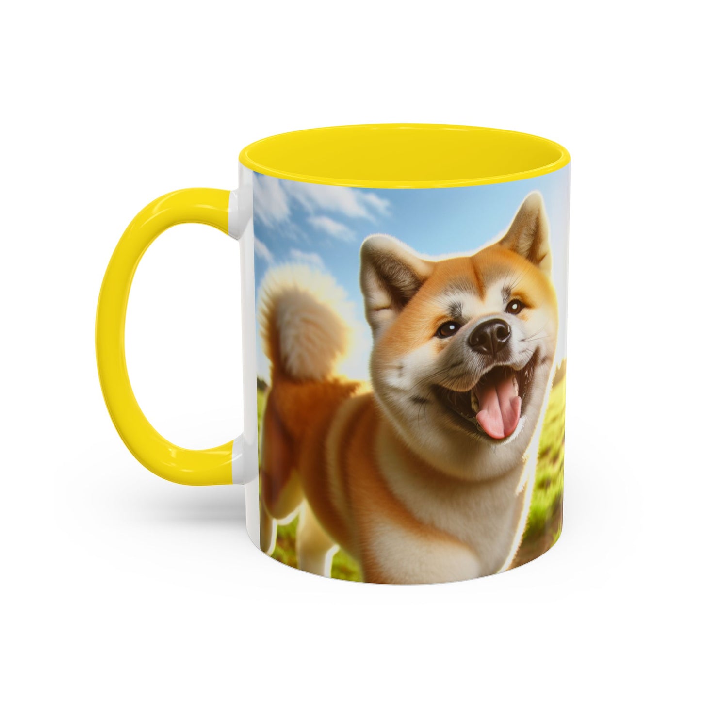 Akita Accent Coffee Mug - Perfect Gift for Dog Lovers