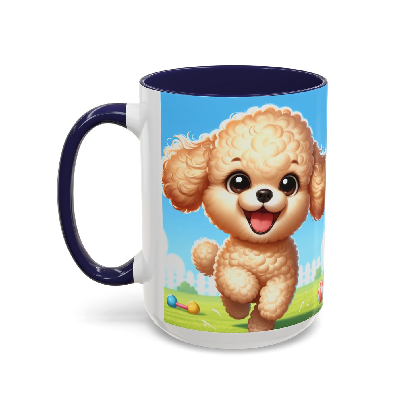 Miniature Poodle Accent Coffee Mug - Perfect Gift for Dog Lovers