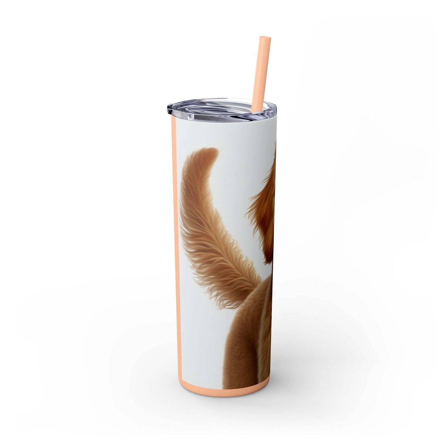 Goldendoodle Tumbler with Straw, 20oz