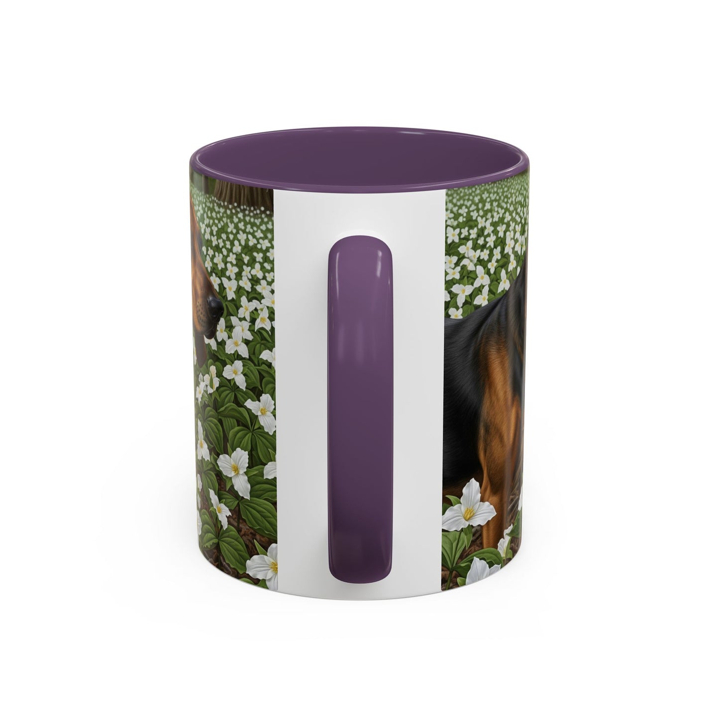 Treeing Walker Coonhound Accent Coffee Mug - Perfect Gift for Dog Lovers