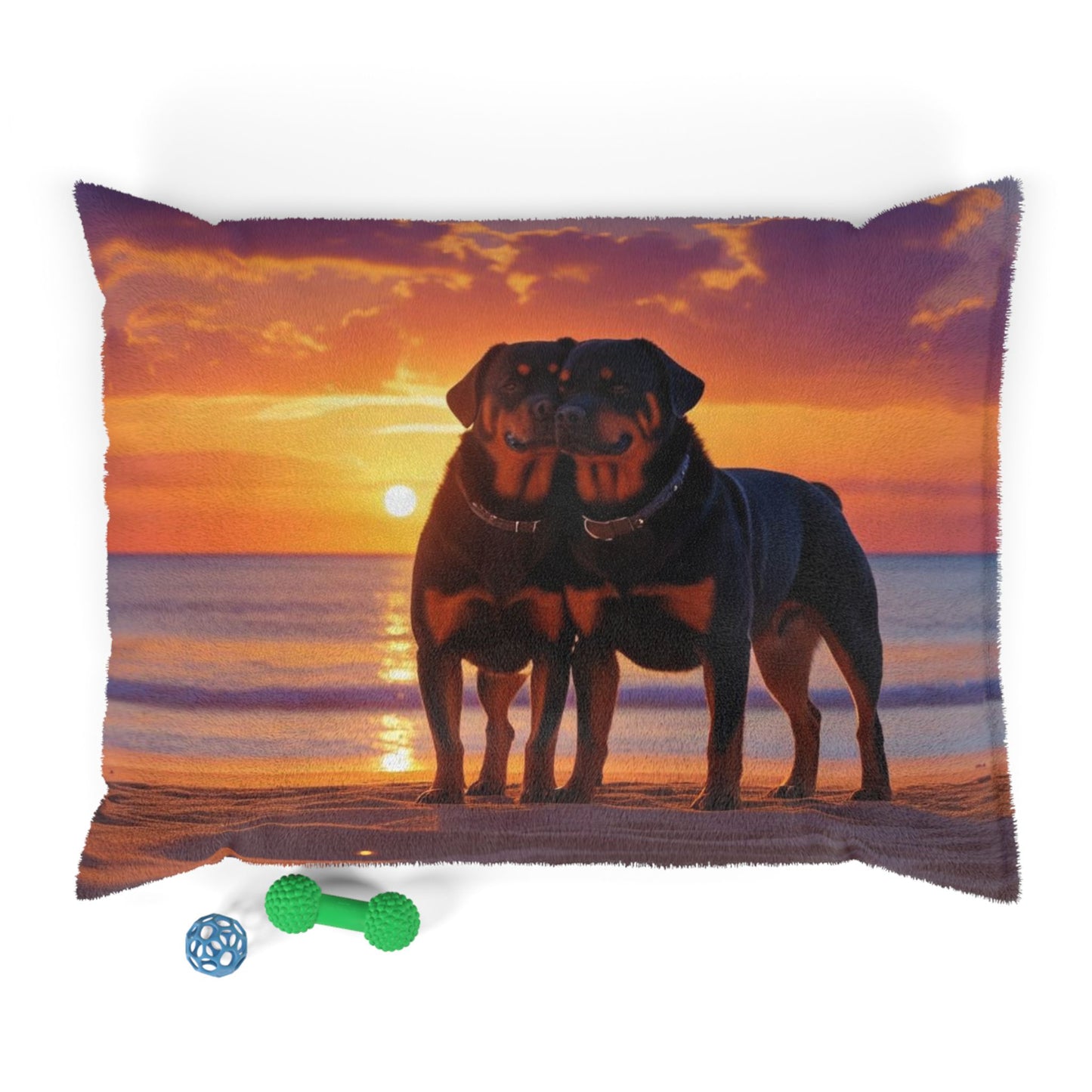 Rottweiler Love Pet Bed