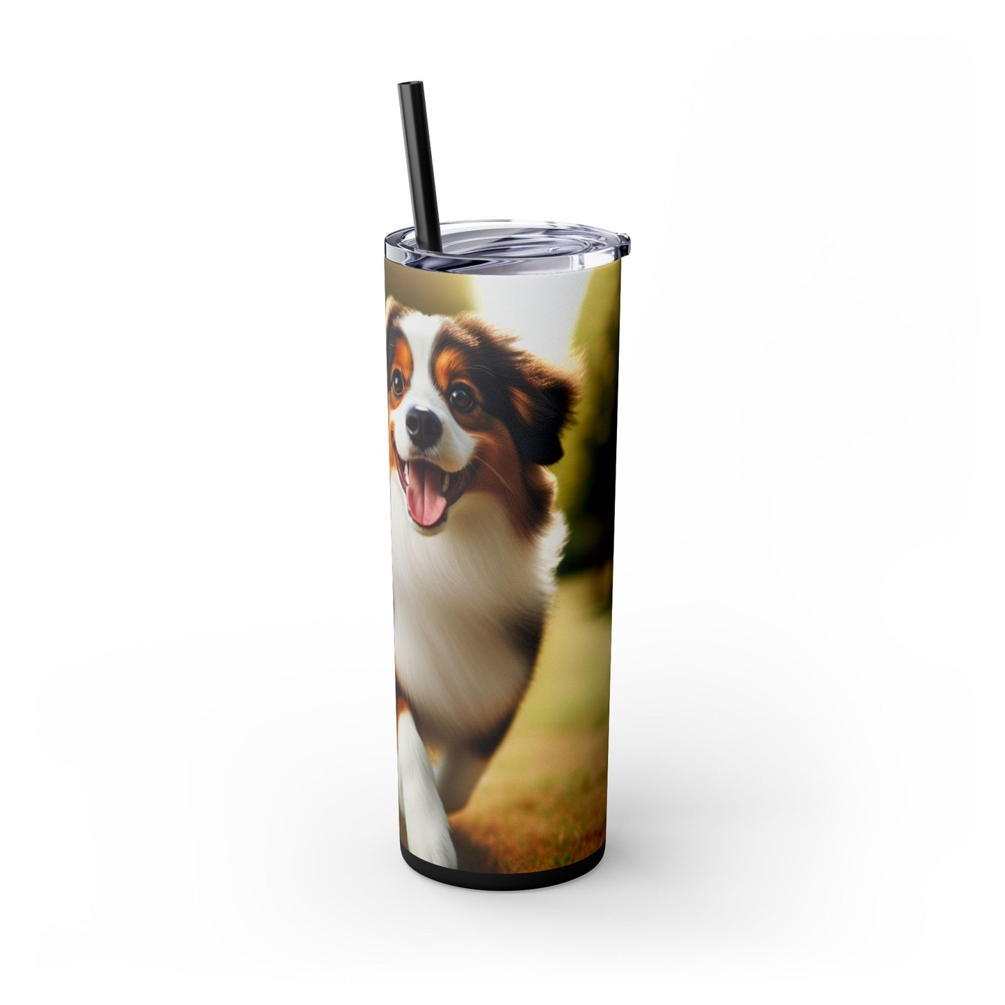 Miniature American Shepherd Tumbler with Straw, 20oz