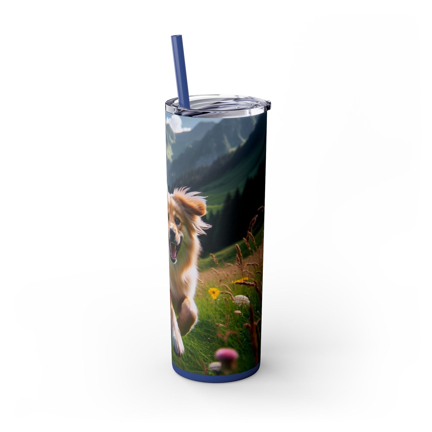 Romanian Carpathian Shepherd Tumbler with Straw, 20oz