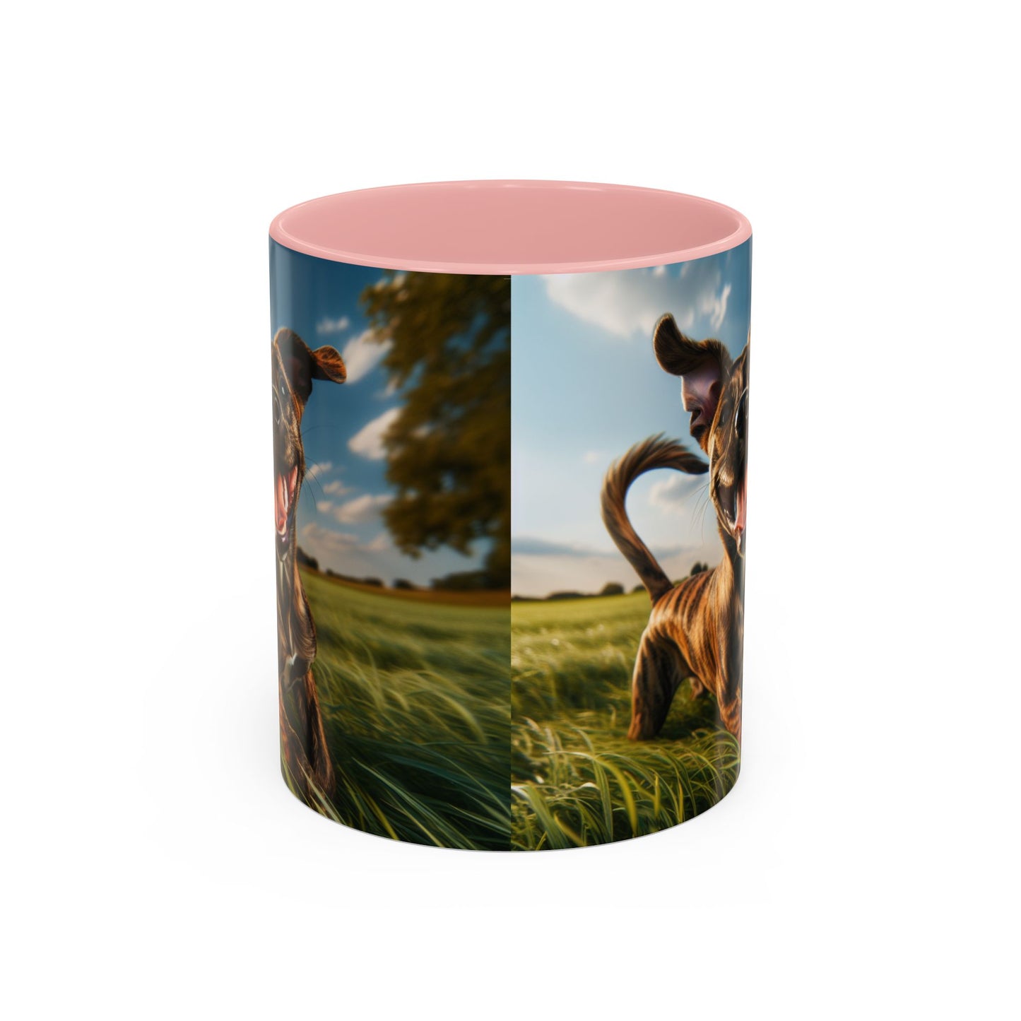 Treeing Tennessee Brindle Accent Coffee Mug - Perfect Gift for Dog Lovers