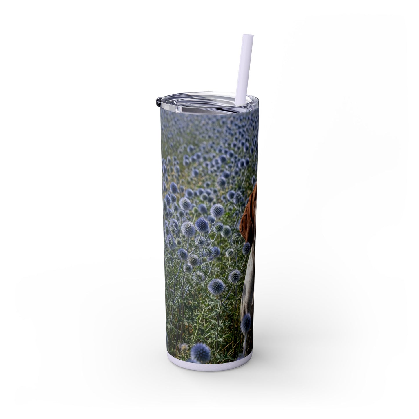 Braque Francais Pyrenean Tumbler with Straw, 20oz