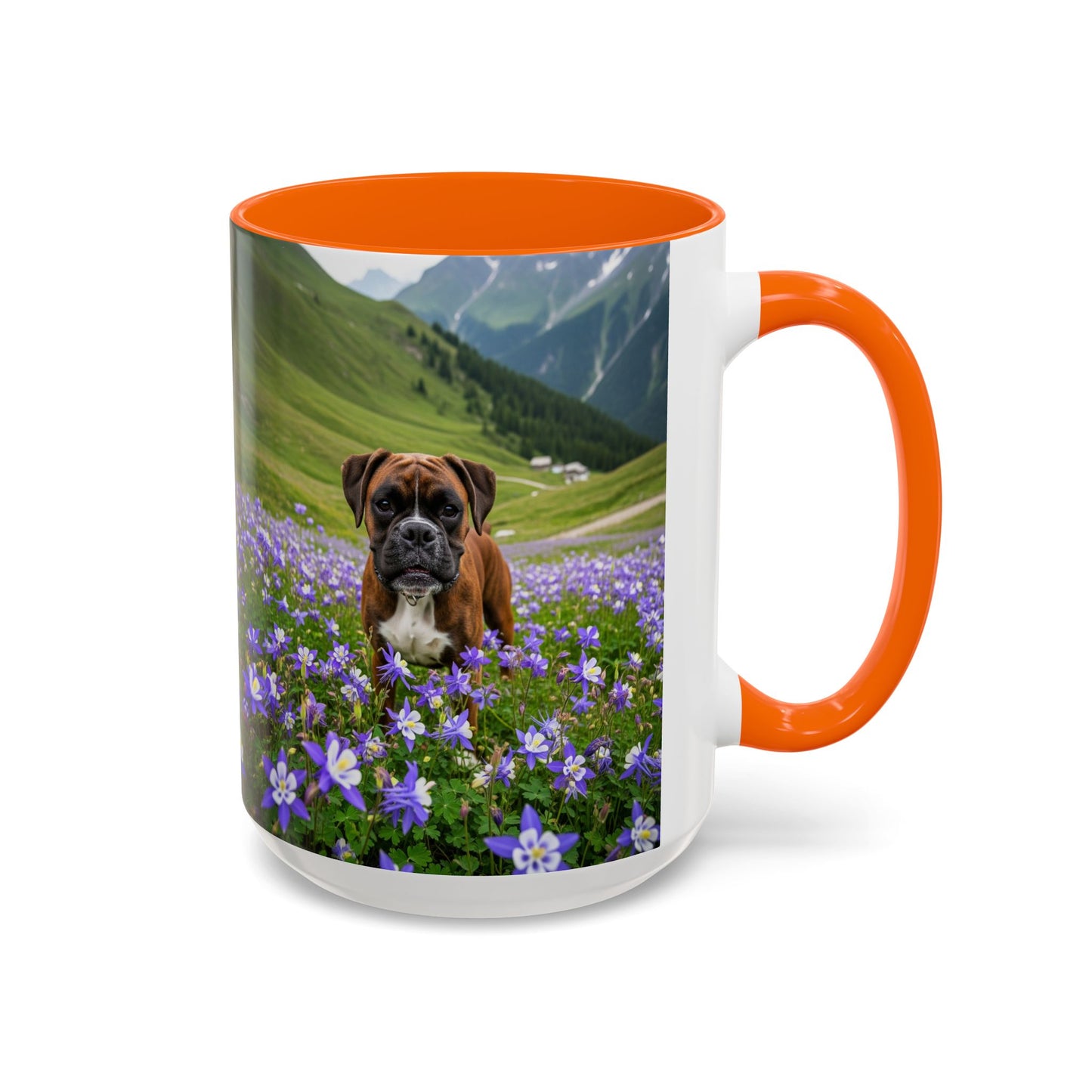 Boxer Accent Coffee Mug - Perfect Gift for Dog Lovers