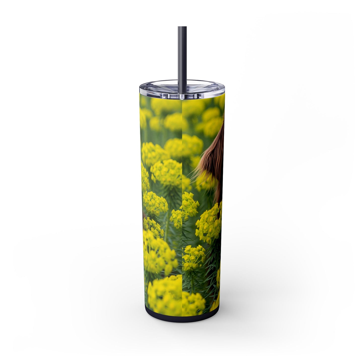 Hovawart Tumbler with Straw, 20oz