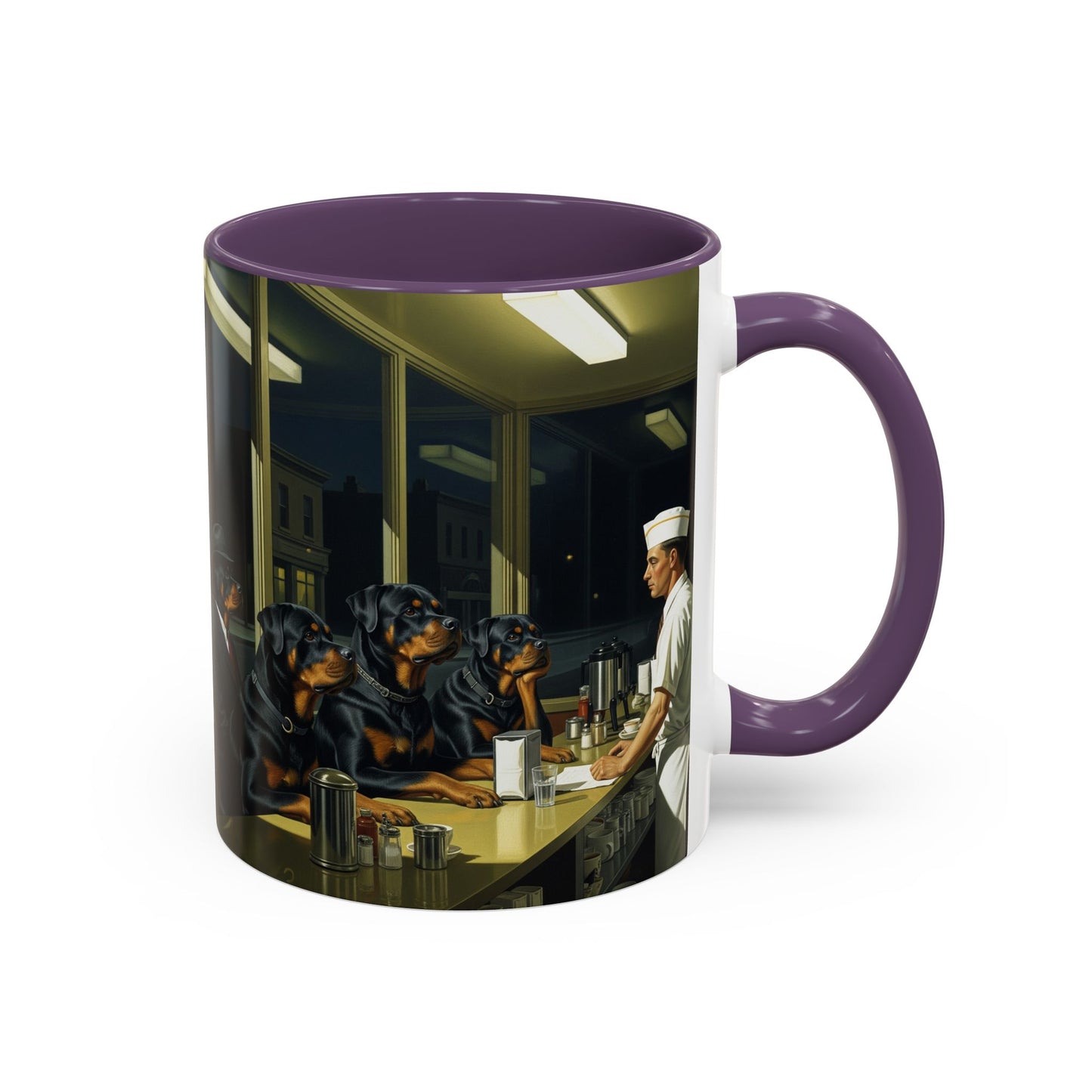 Rottweiler Accent Coffee Mug - Perfect Gift for Dog Lovers