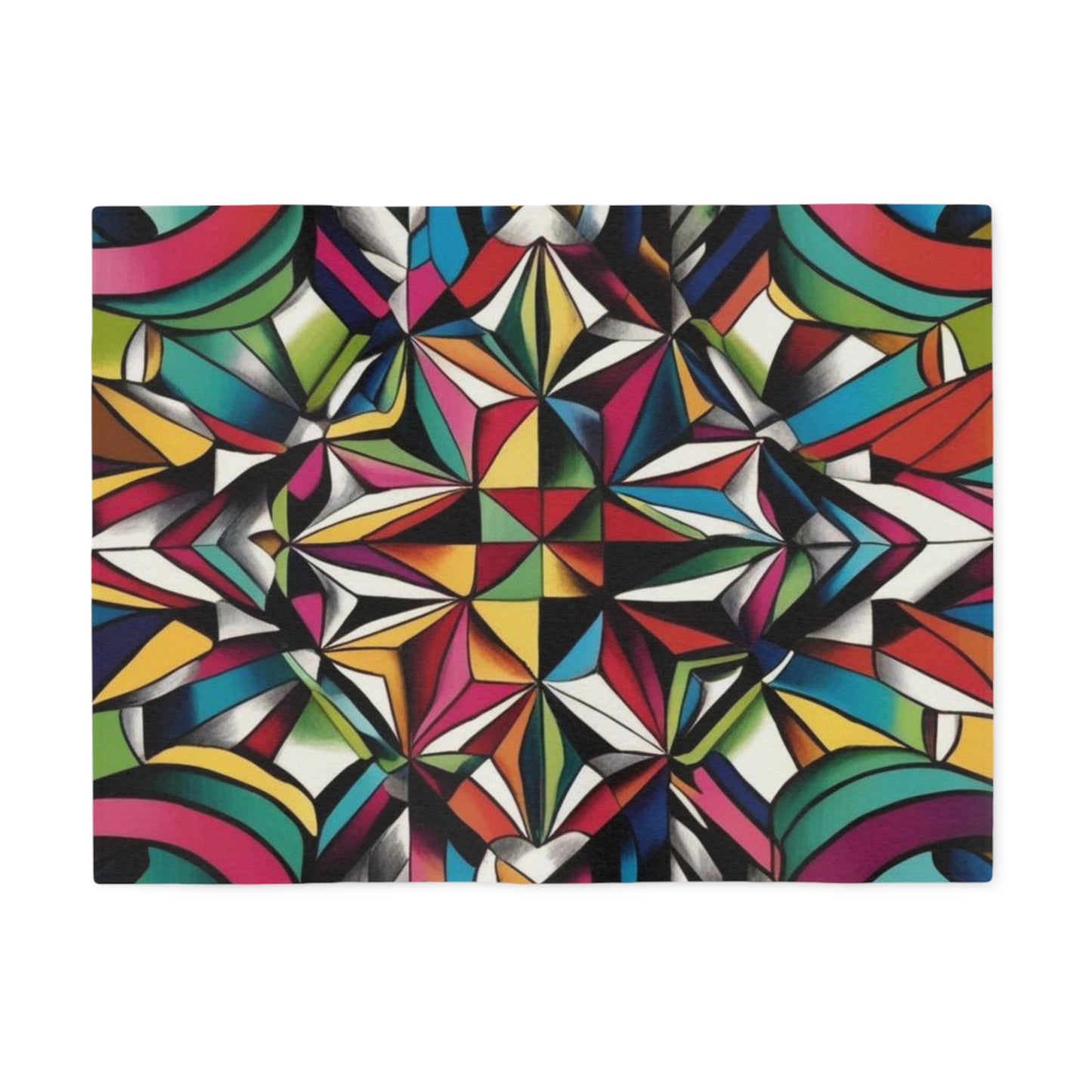 Optical Illusion Sweatshirt Blanket