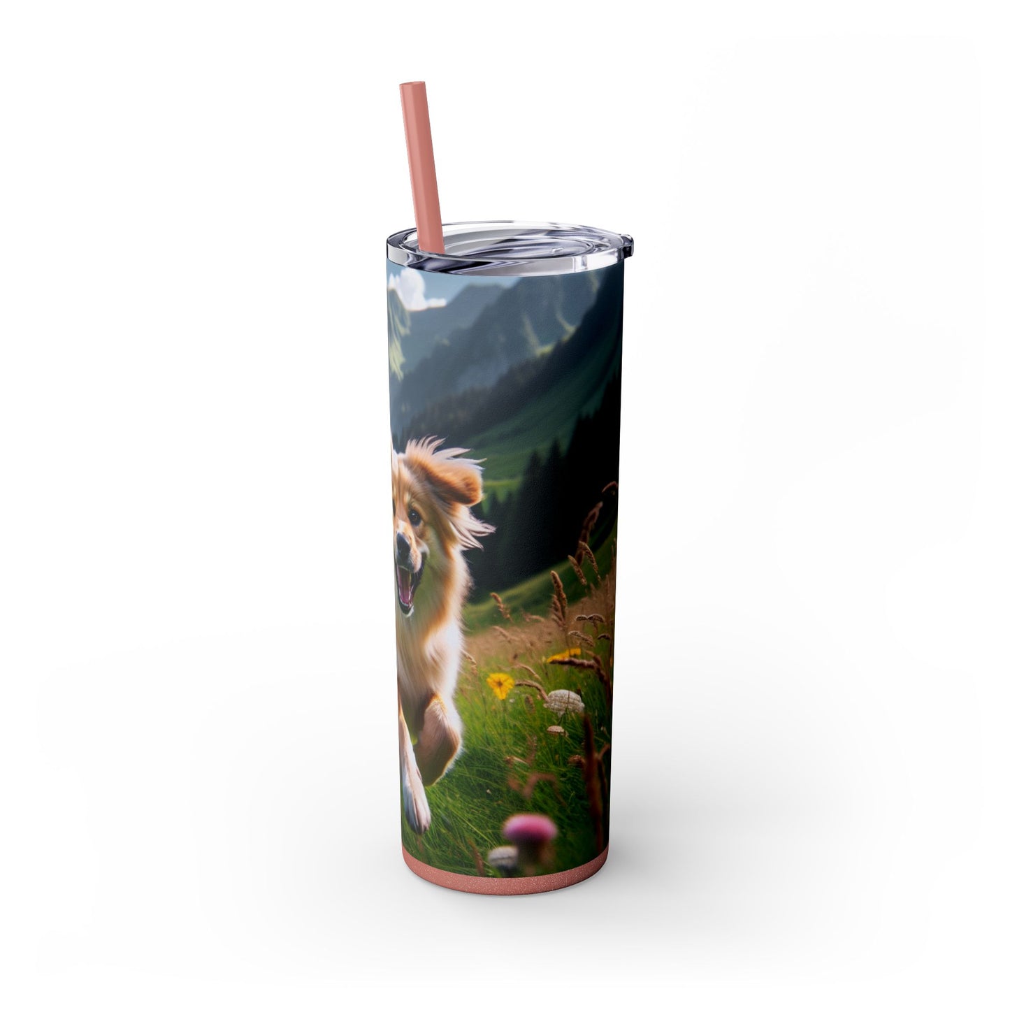 Romanian Carpathian Shepherd Tumbler with Straw, 20oz