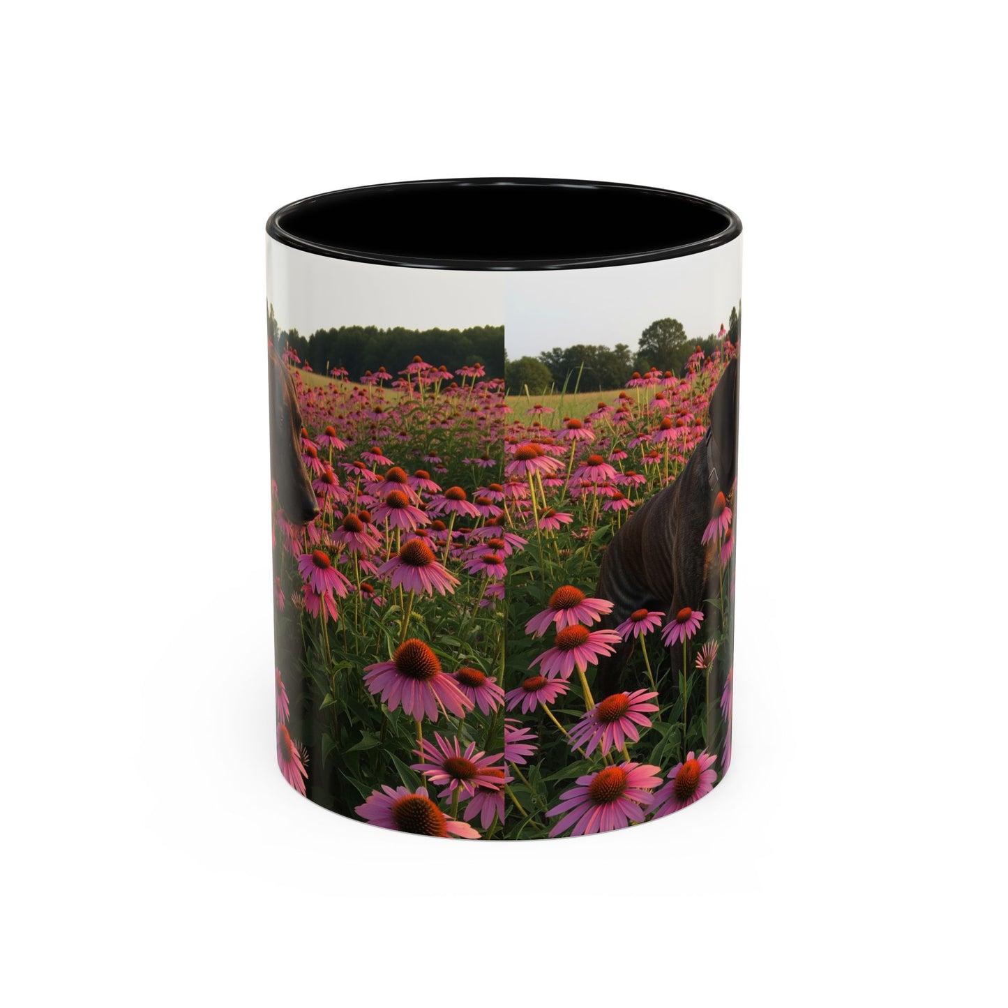 Treeing Tennessee Brindle Accent Coffee Mug - Perfect Gift for Dog Lovers
