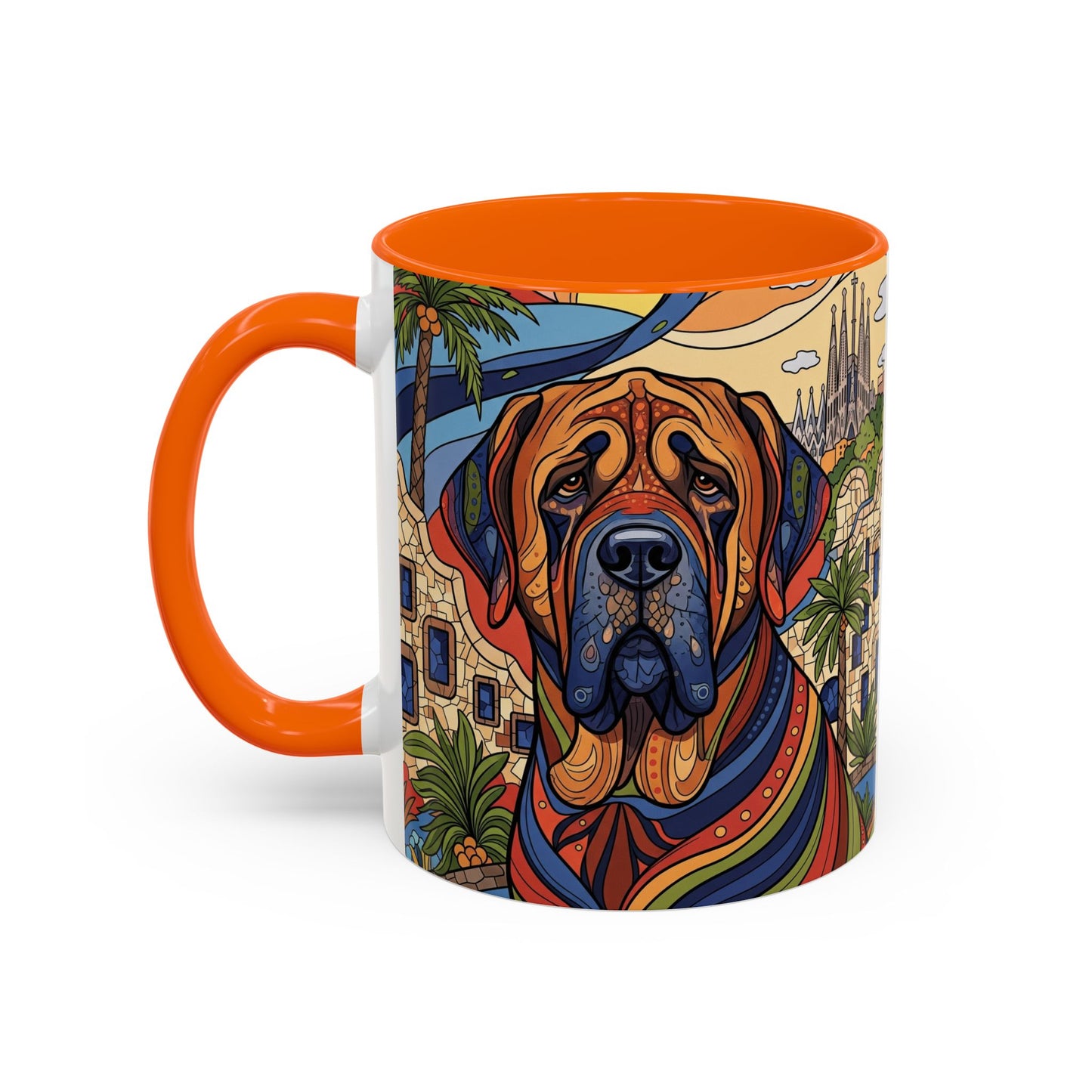 Spanish Mastiff Accent Coffee Mug - Perfect Gift for Dog Lovers