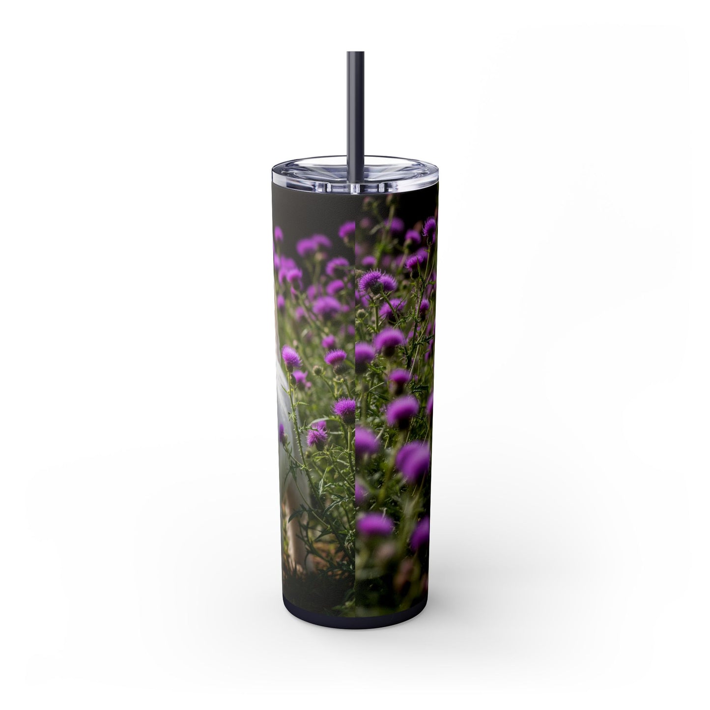 Sealyham Terrier Tumbler with Straw, 20oz