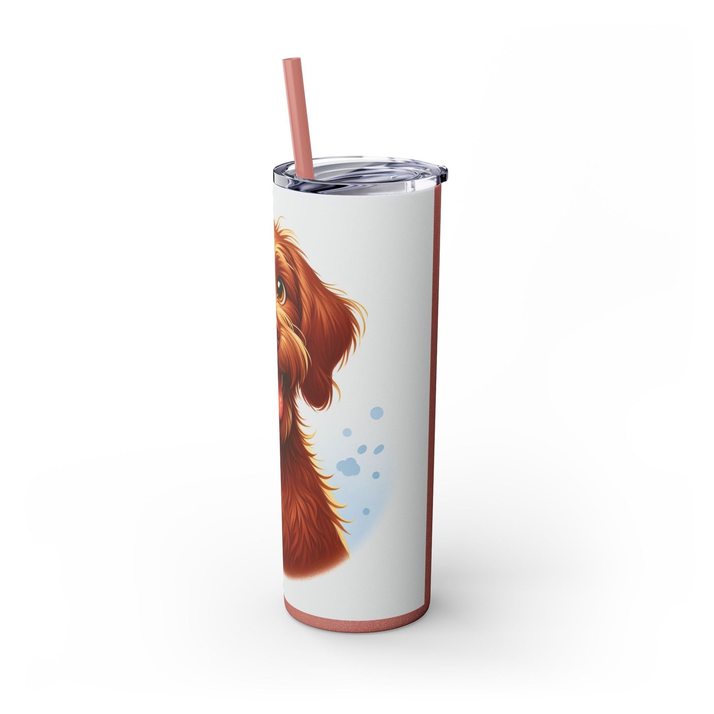 Hungarian Wirehaired Vizsla Tumbler with Straw, 20oz