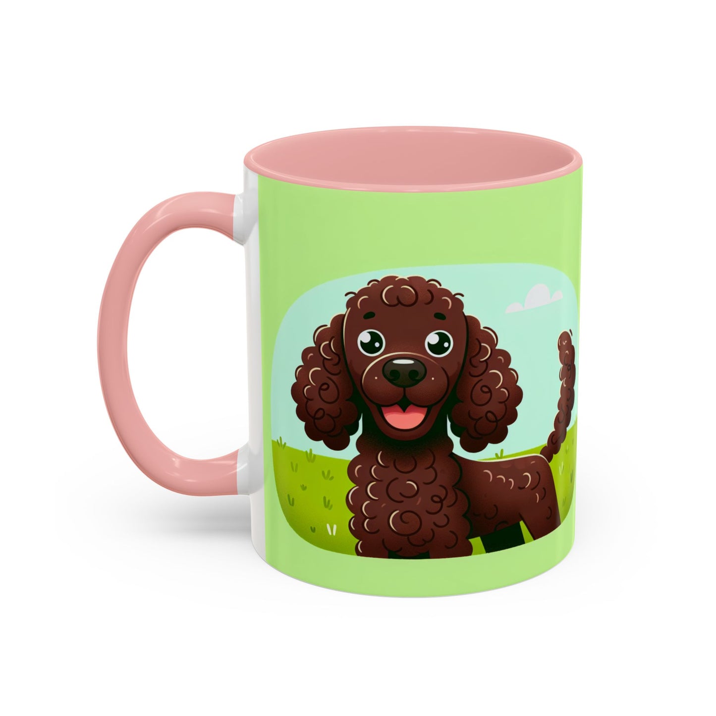 Irish Water Spaniel Accent Coffee Mug - Perfect Gift for Dog Lovers