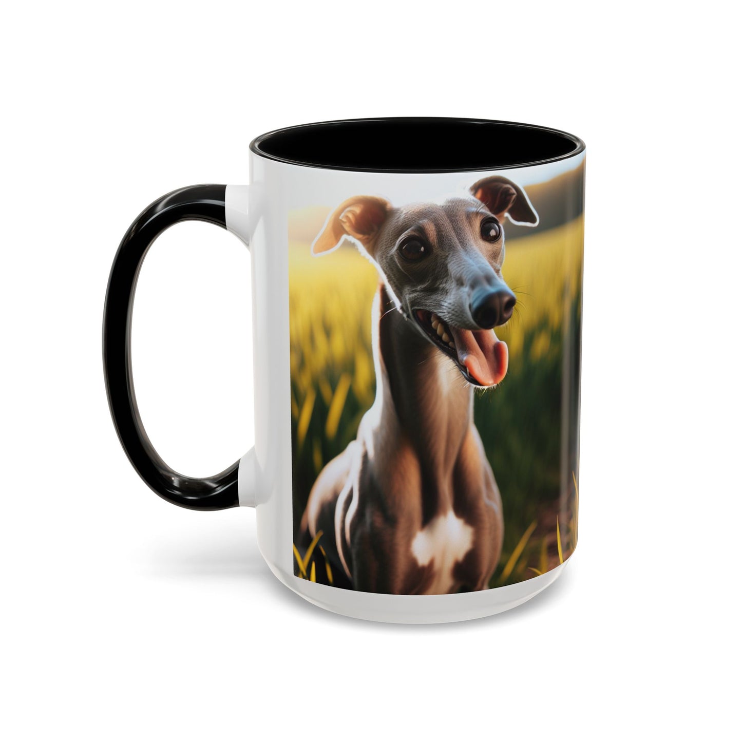 Greyhound Accent Coffee Mug - Perfect Gift for Dog Lovers