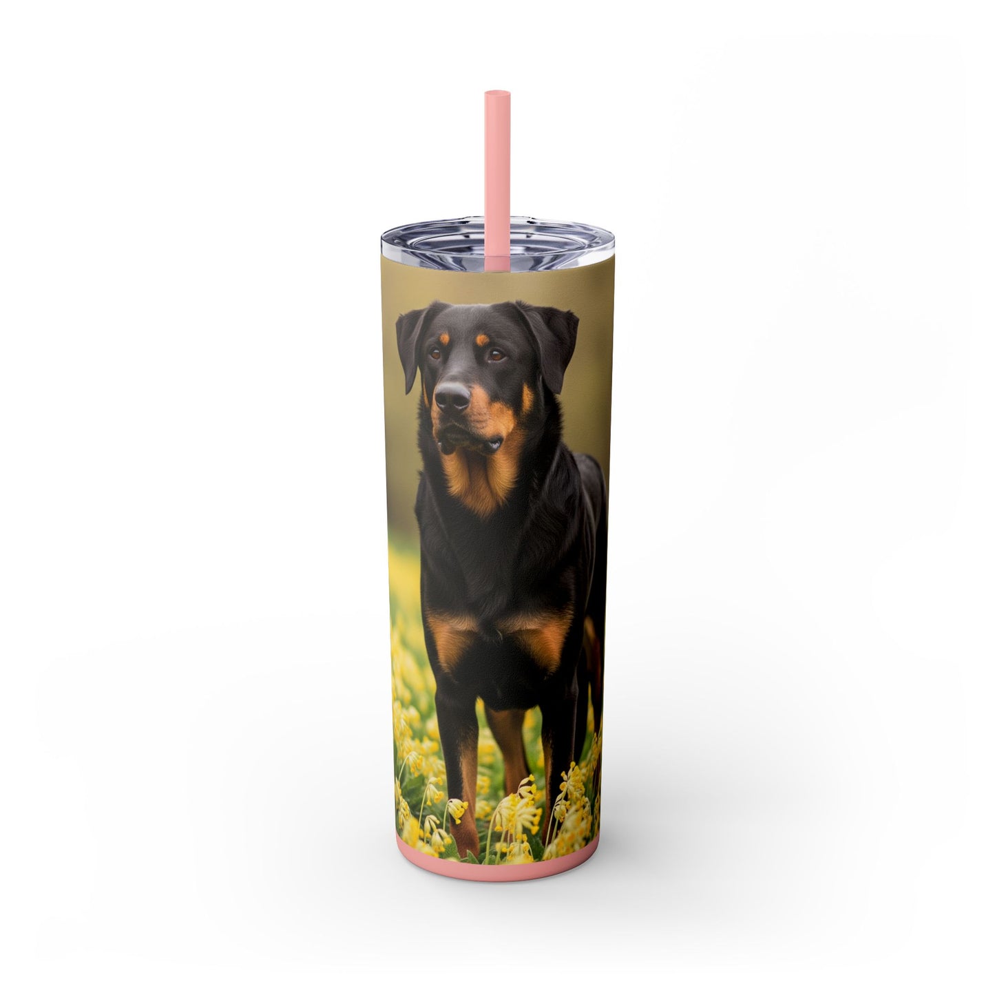 Beauceron Tumbler with Straw, 20oz