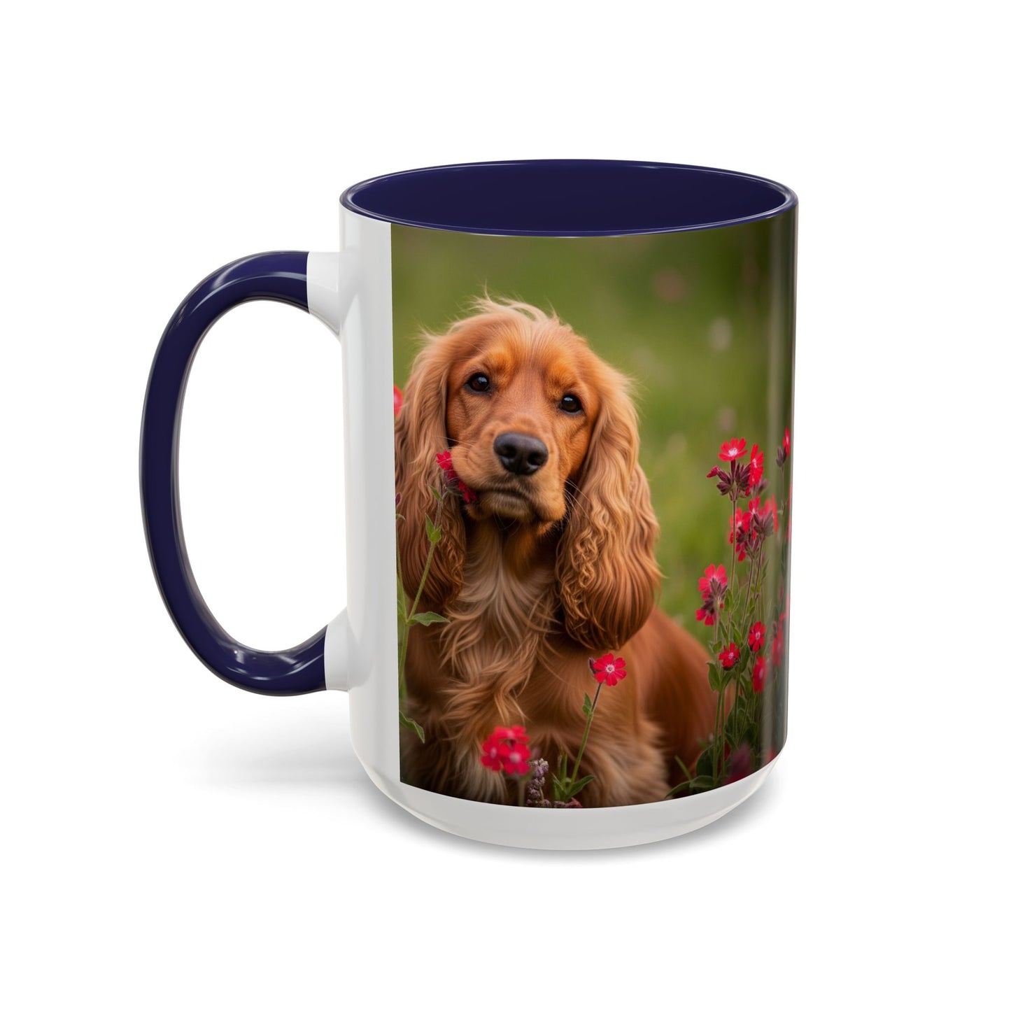 Cocker Spaniel Accent Coffee Mug - Perfect Gift for Dog Lovers